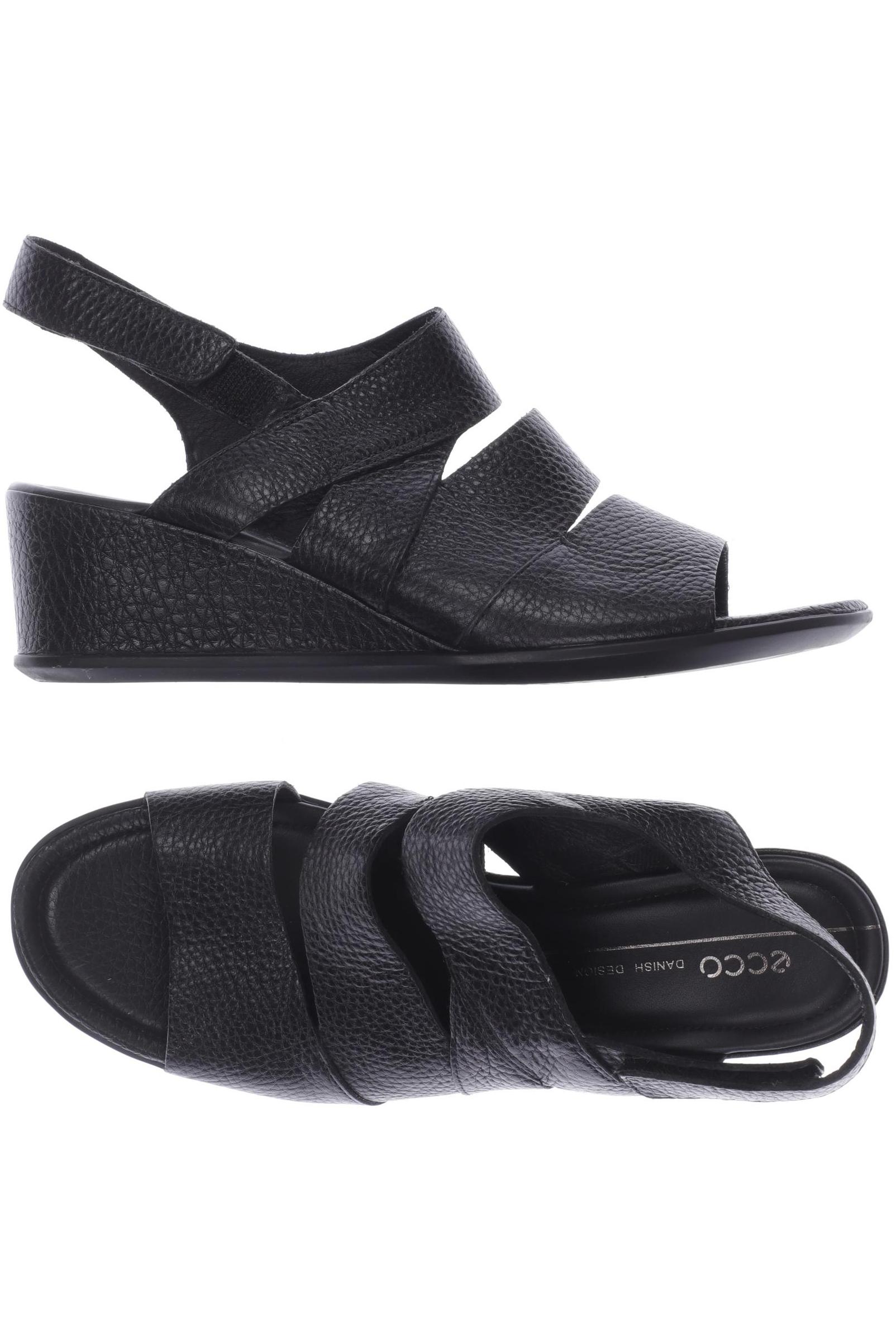 

Ecco Damen Sandale, schwarz, Gr. 38