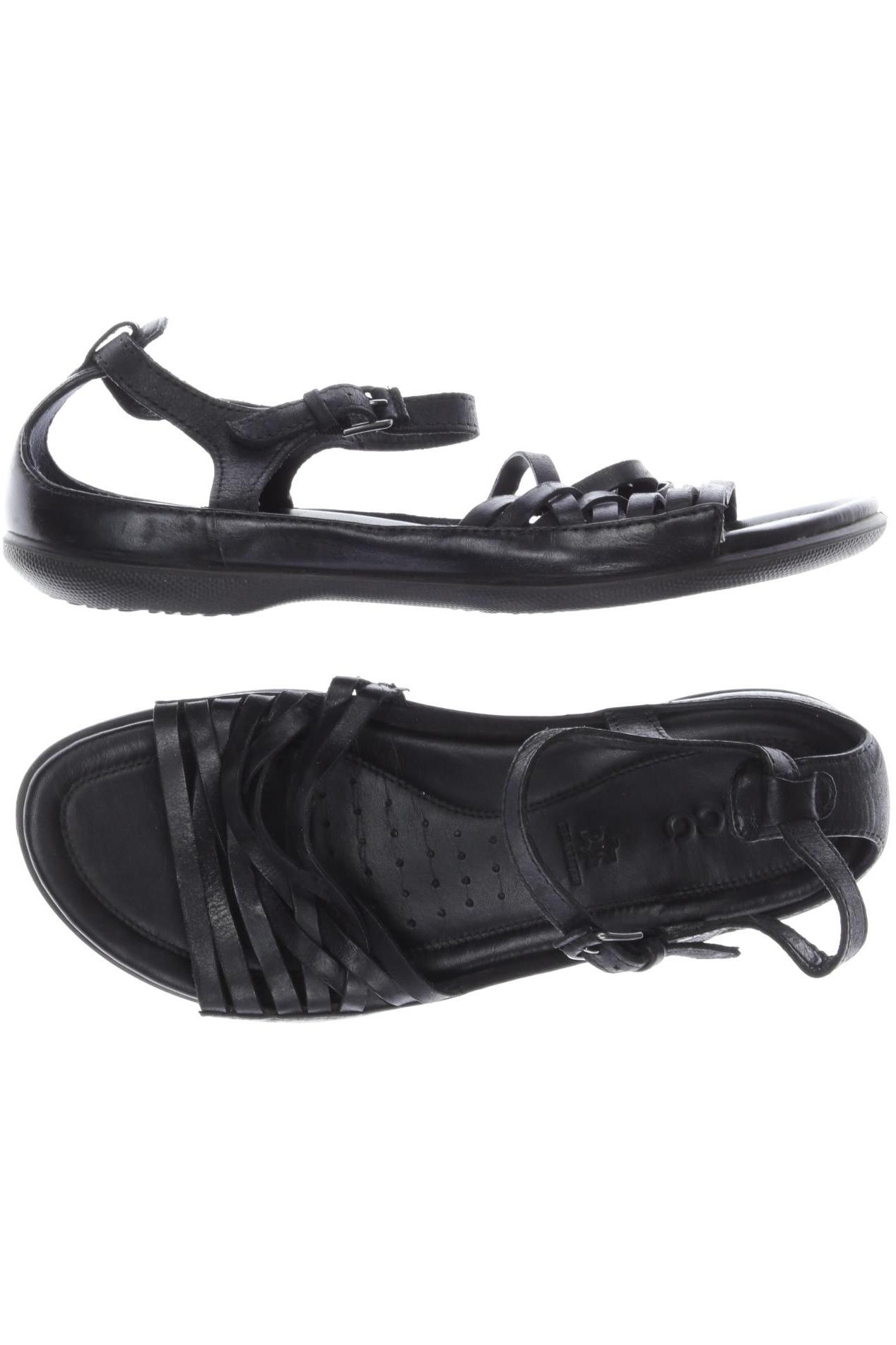 

Ecco Damen Sandale, schwarz, Gr. 38