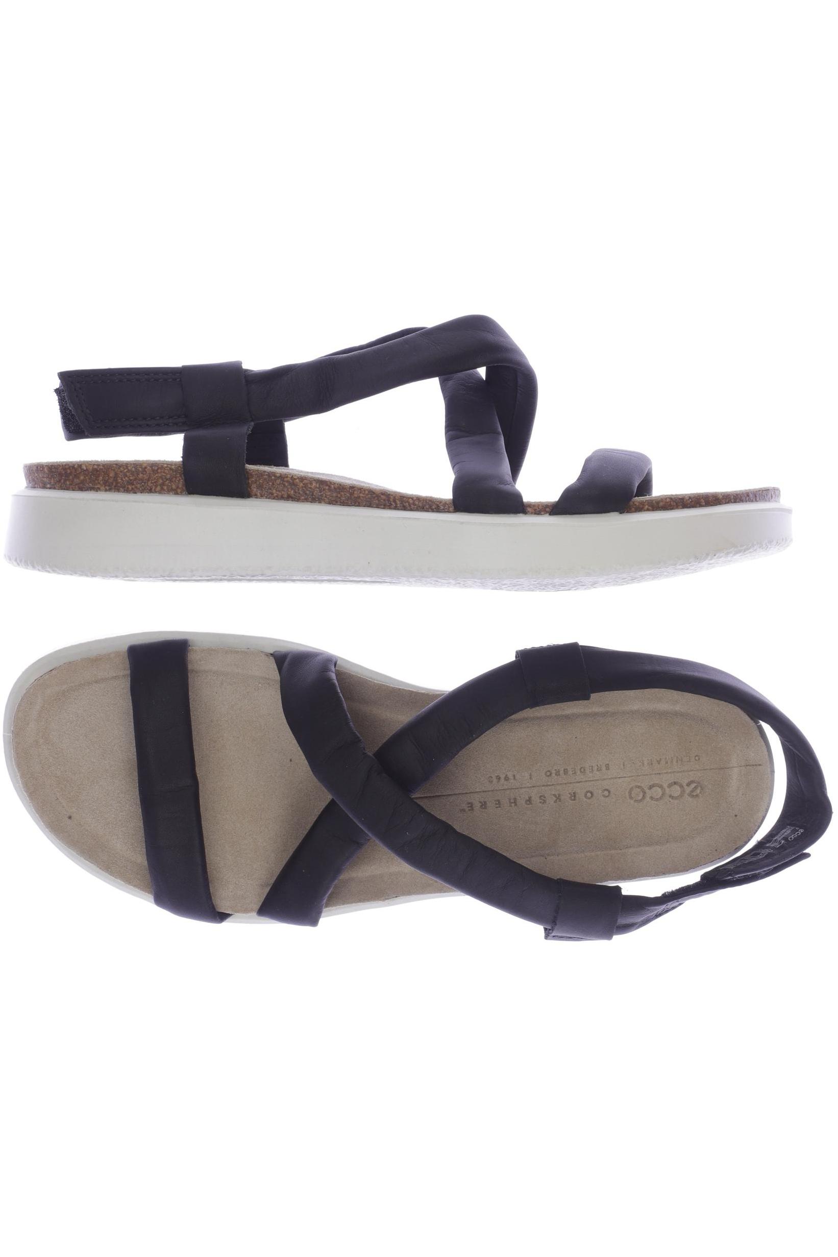 

Ecco Damen Sandale, schwarz, Gr. 39