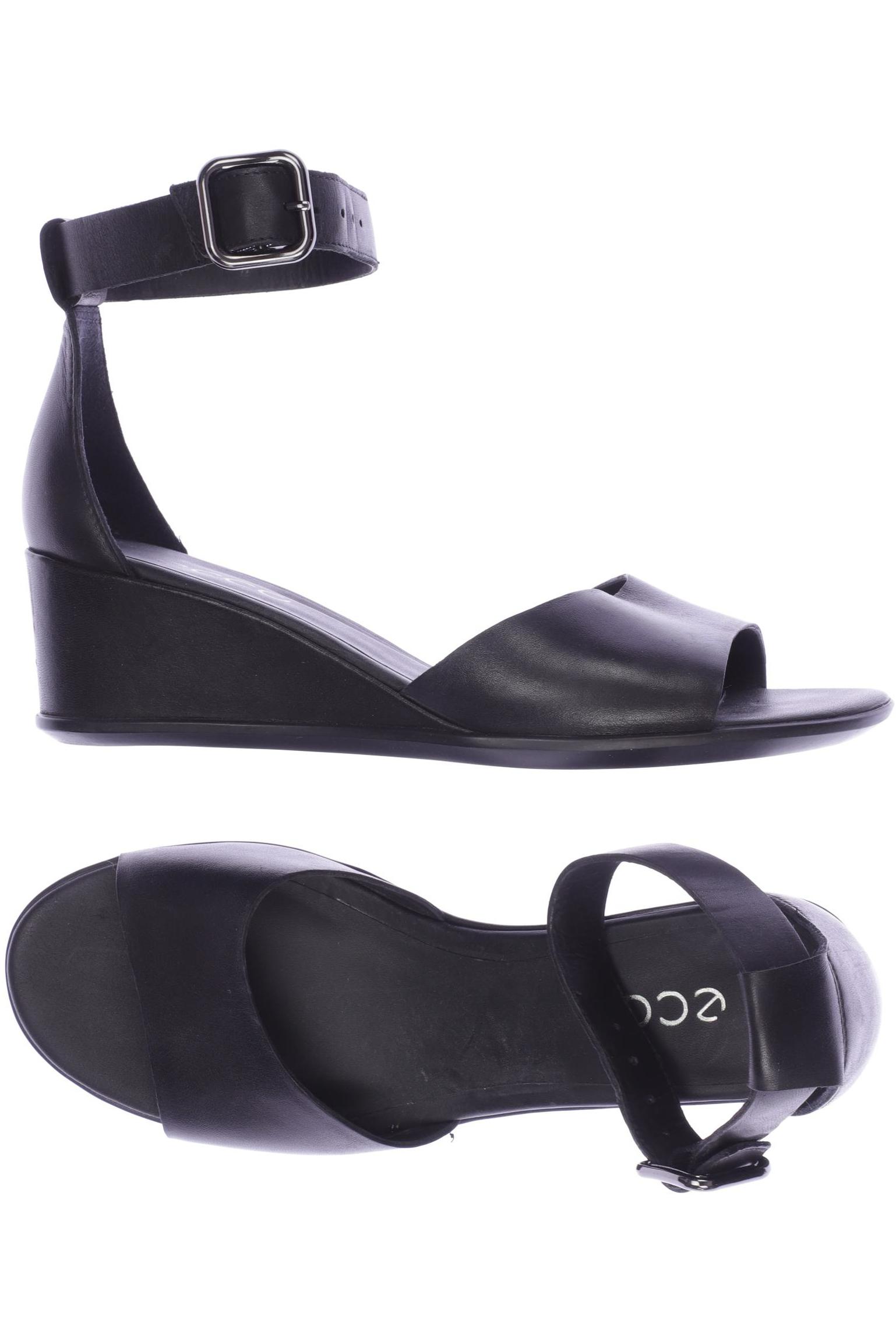 

Ecco Damen Sandale, schwarz