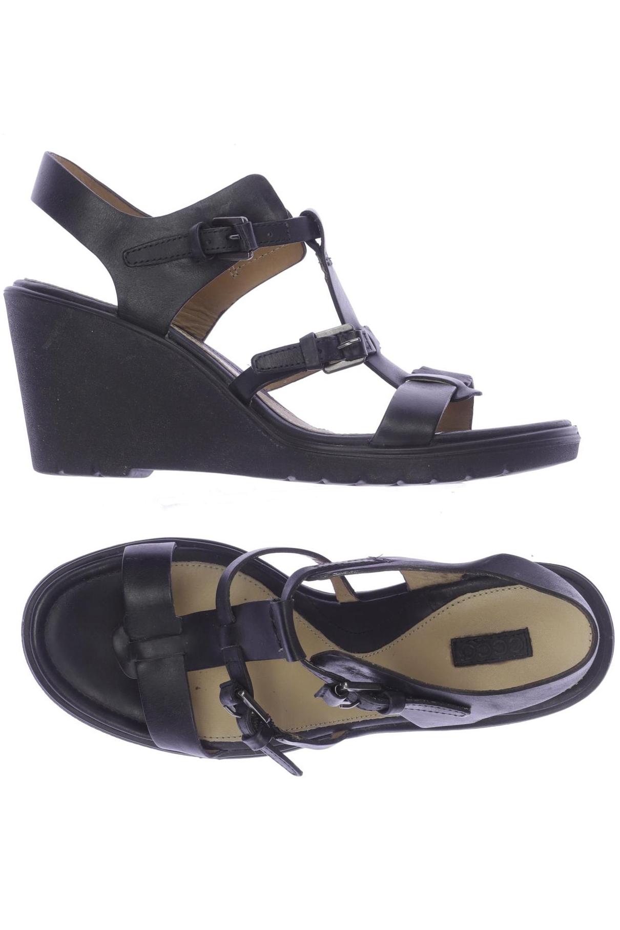 

Ecco Damen Sandale, schwarz, Gr. 37