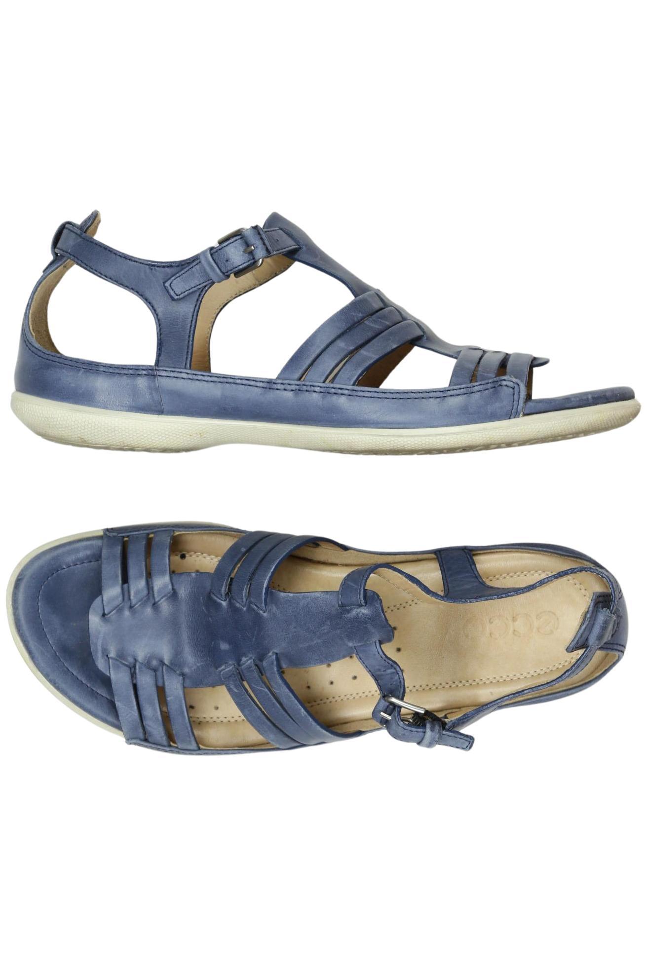 

Ecco Damen Sandale, blau, Gr. 38