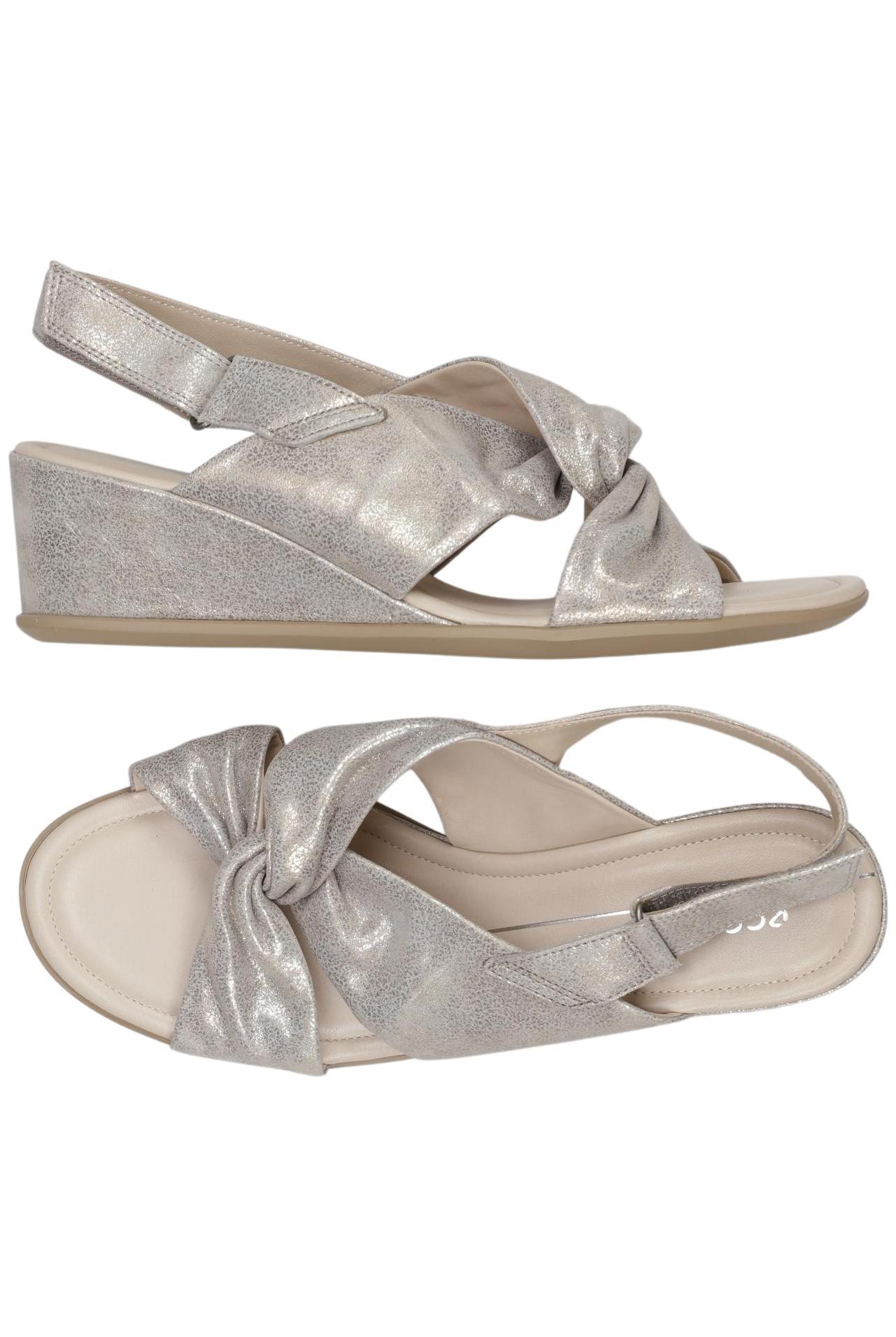 

Ecco Damen Sandale, beige, Gr. 39