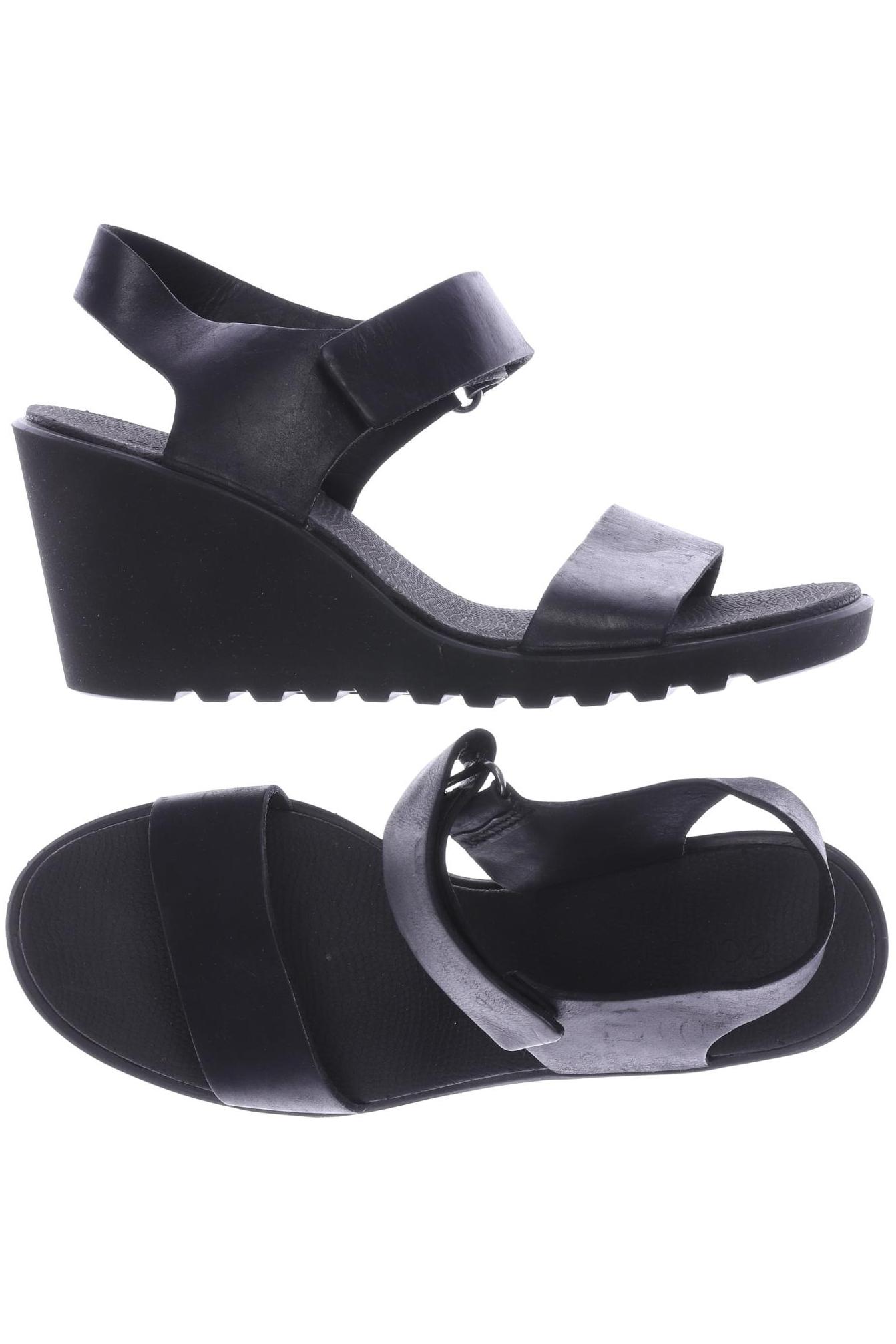 

Ecco Damen Sandale, schwarz