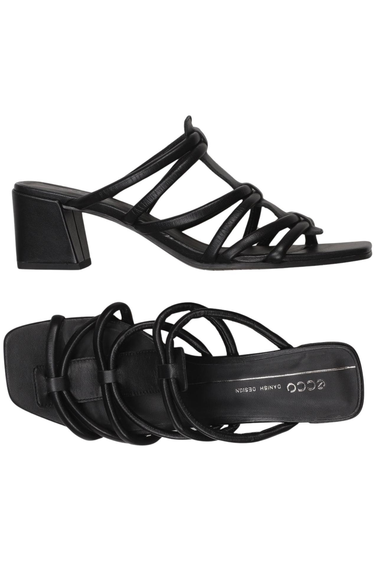 

Ecco Damen Sandale, schwarz, Gr. 38