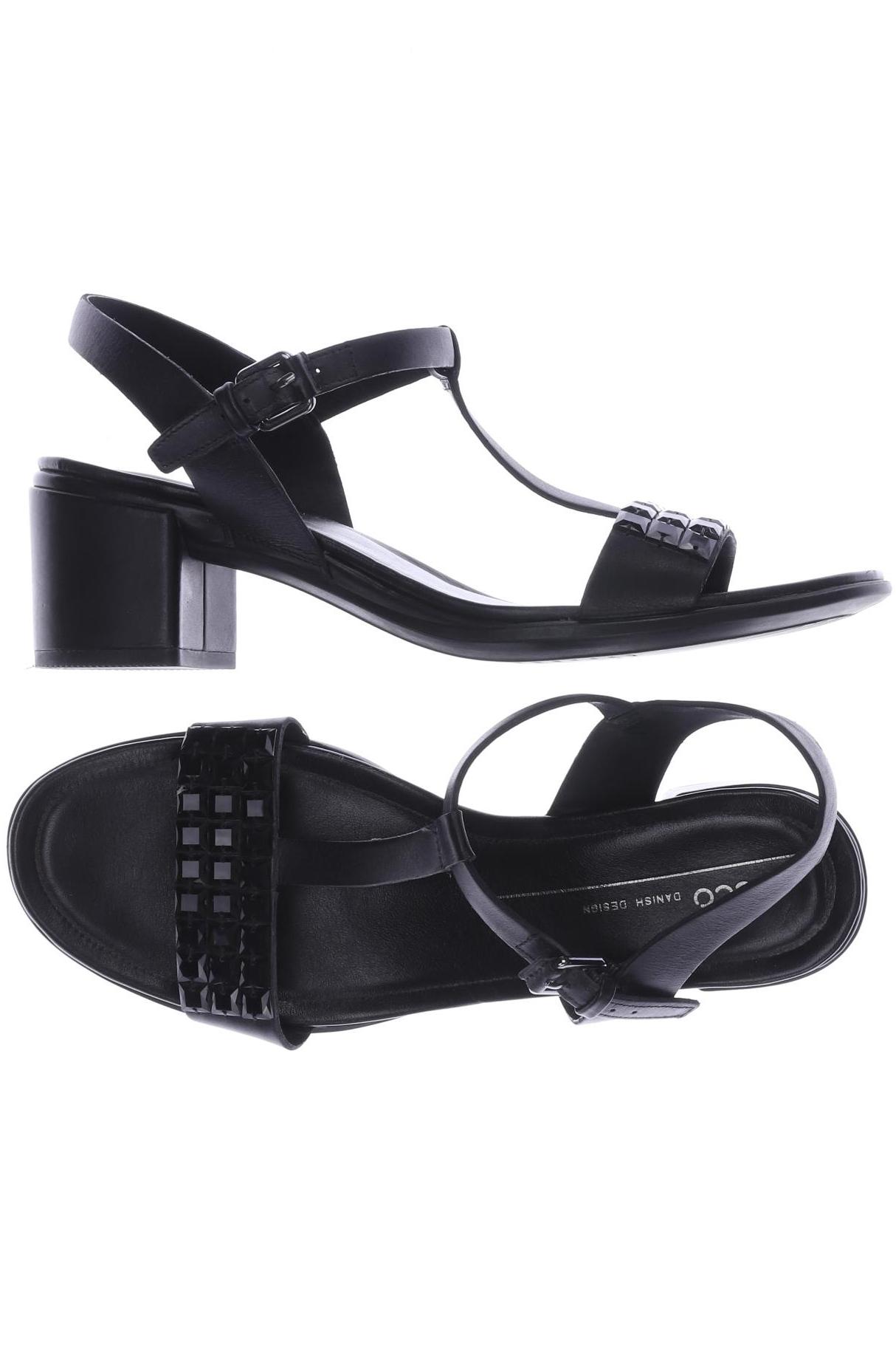 

Ecco Damen Sandale, schwarz
