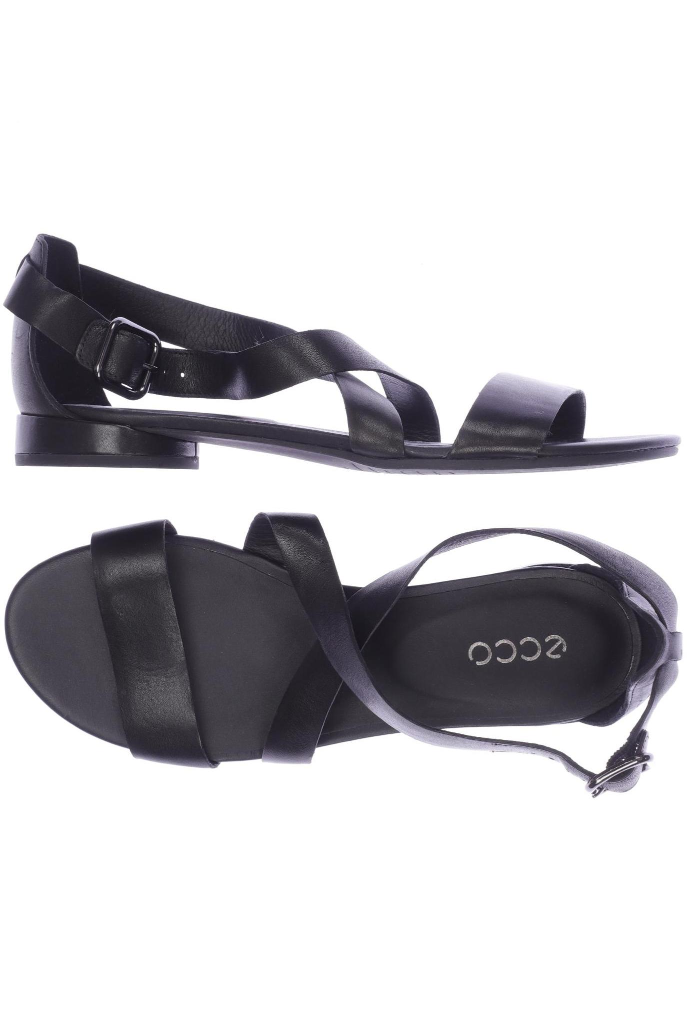 

Ecco Damen Sandale, schwarz