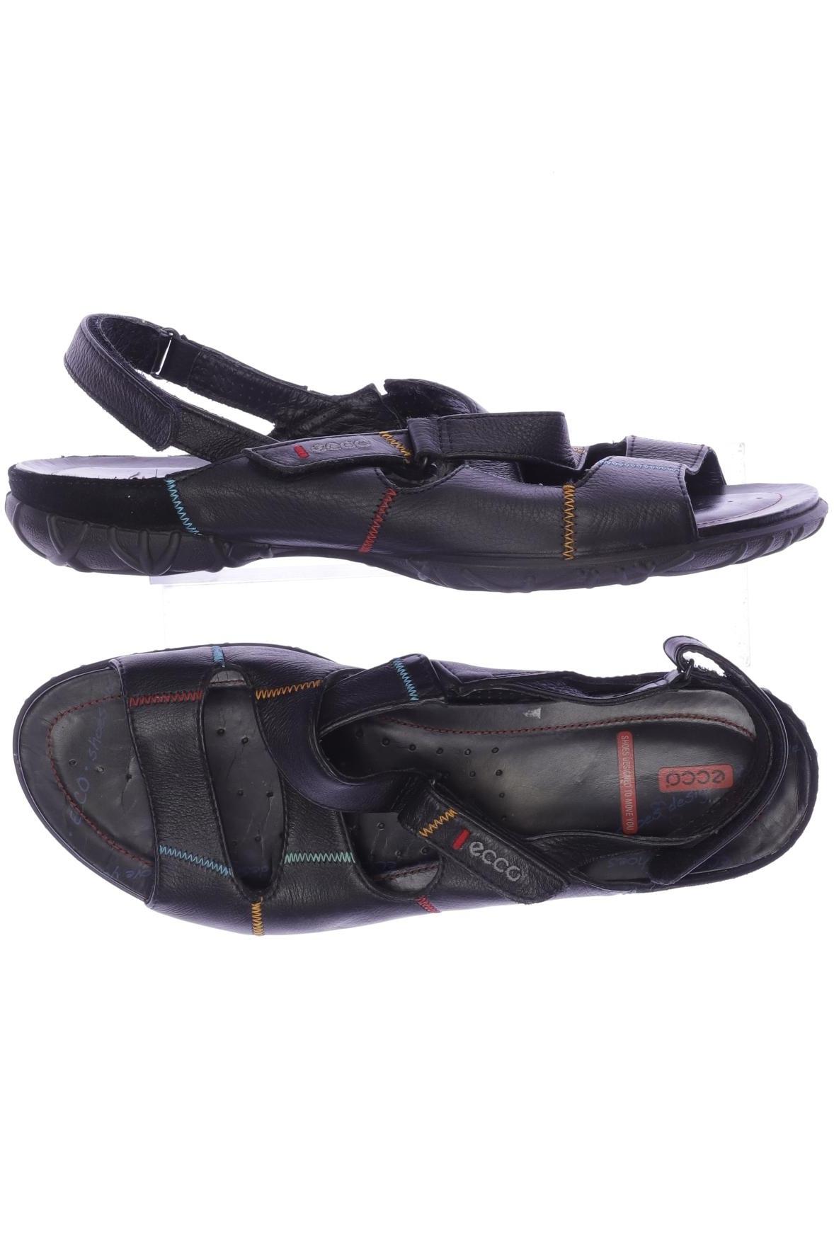 

Ecco Damen Sandale, schwarz, Gr. 42