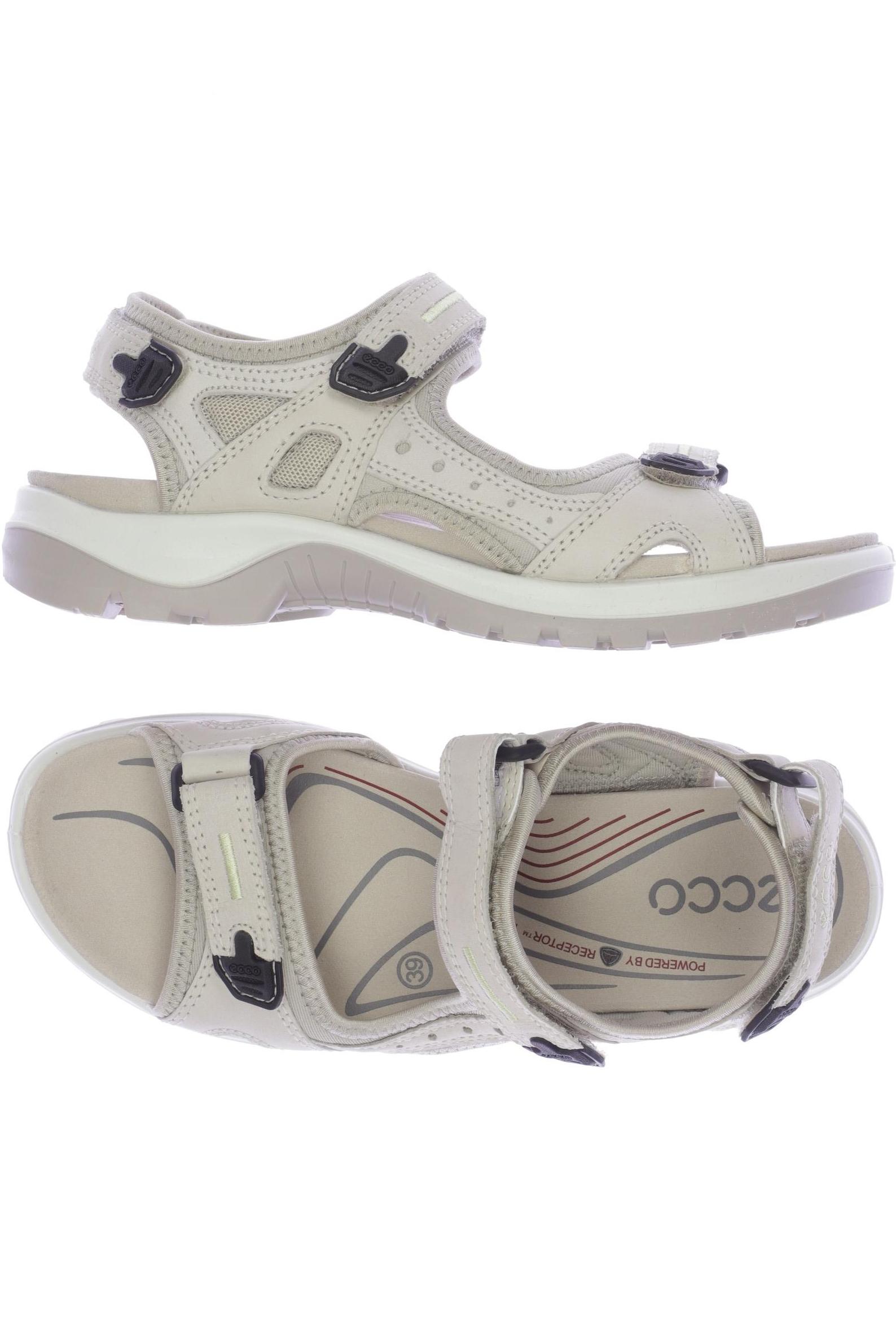 

Ecco Damen Sandale, beige, Gr. 39