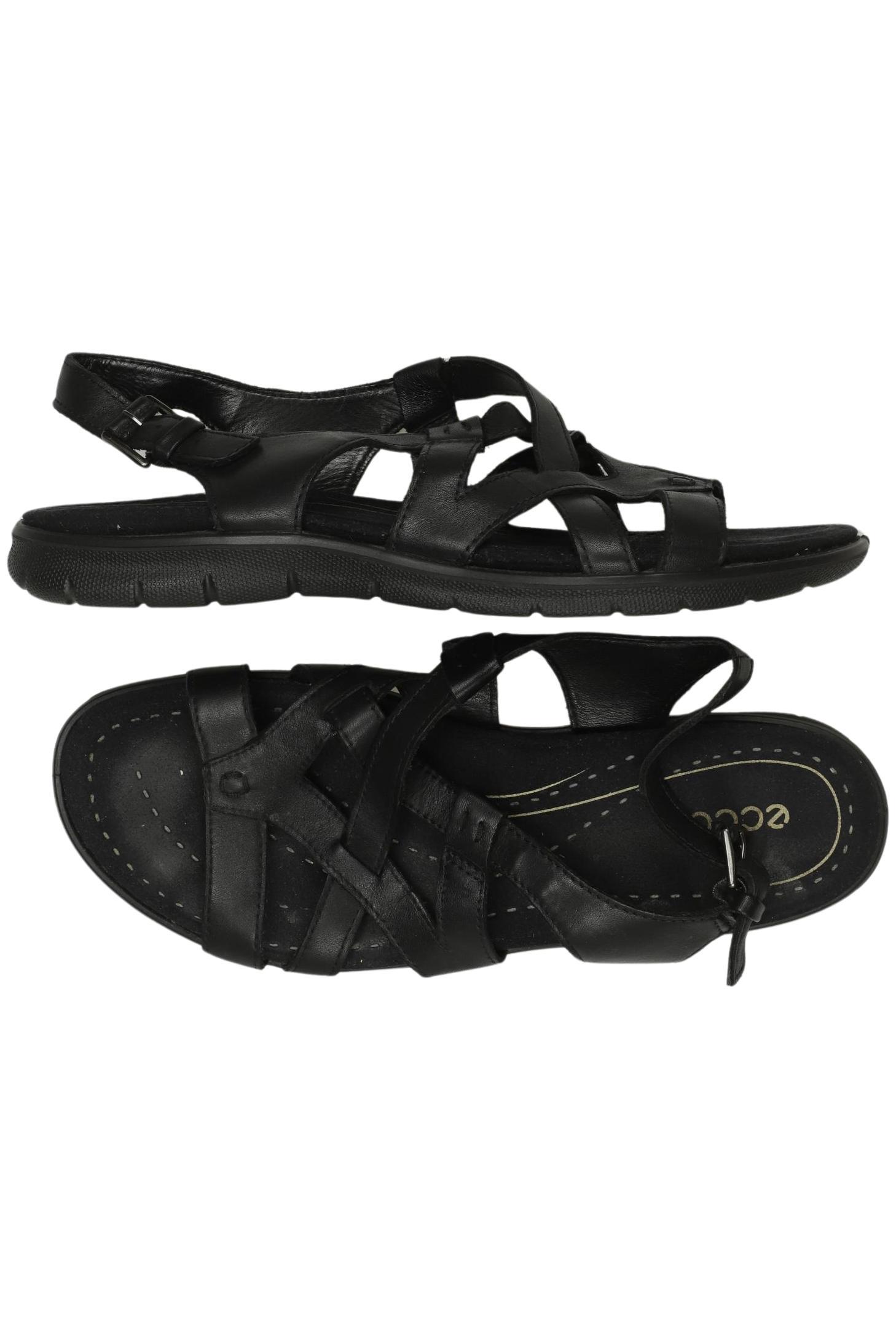 

Ecco Damen Sandale, schwarz, Gr. 42
