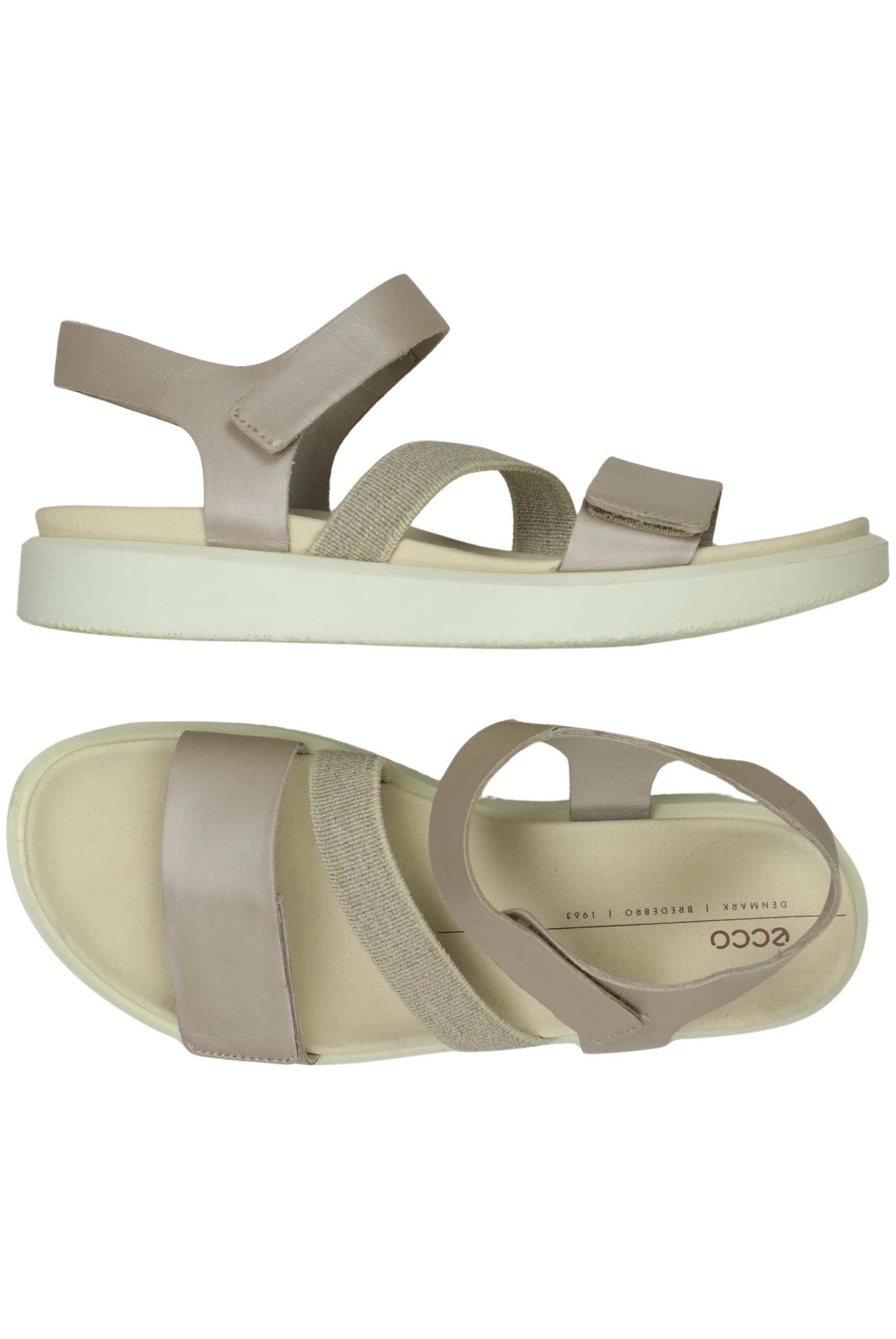 

Ecco Damen Sandale, beige, Gr. 38