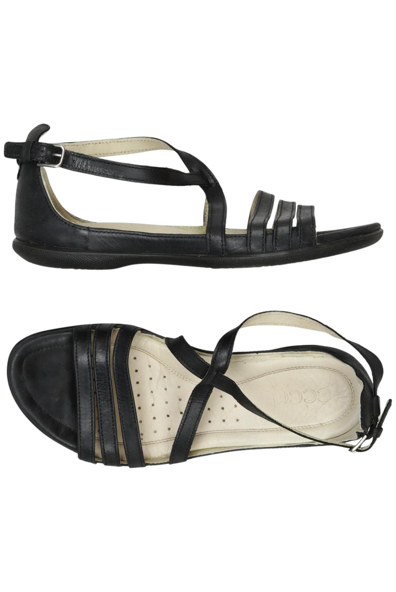 

Ecco Damen Sandale, schwarz, Gr. 38