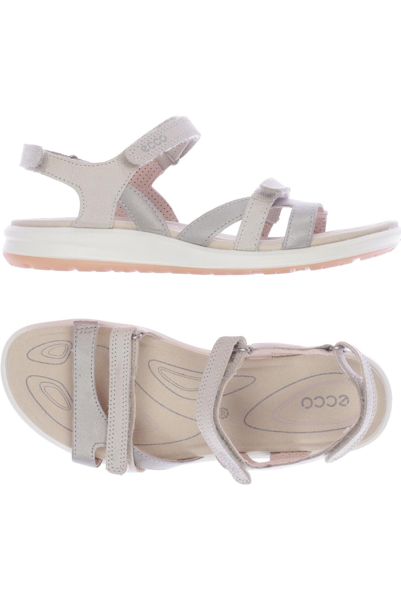 

Ecco Damen Sandale, beige, Gr. 38