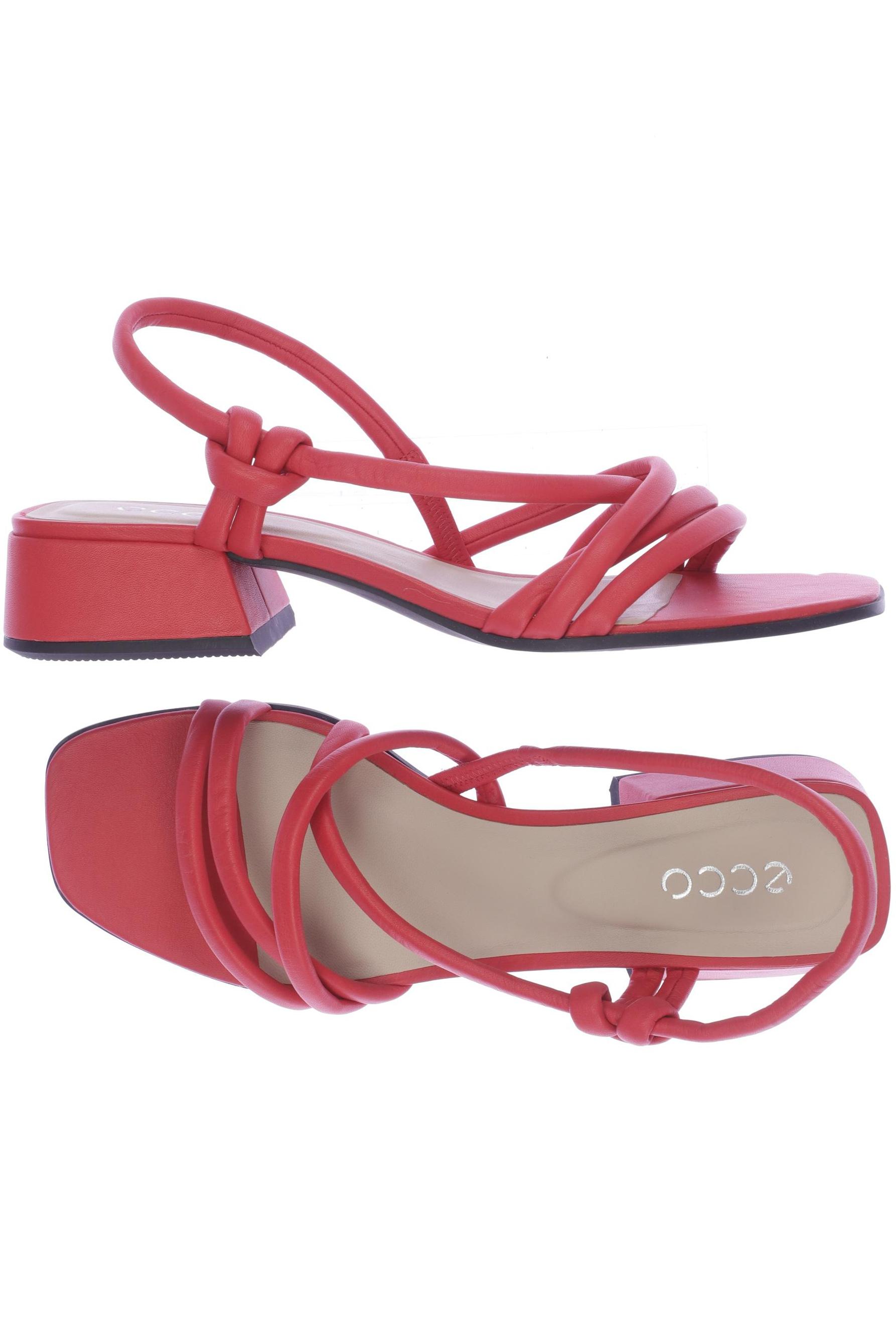 

Ecco Damen Sandale, rot, Gr. 41