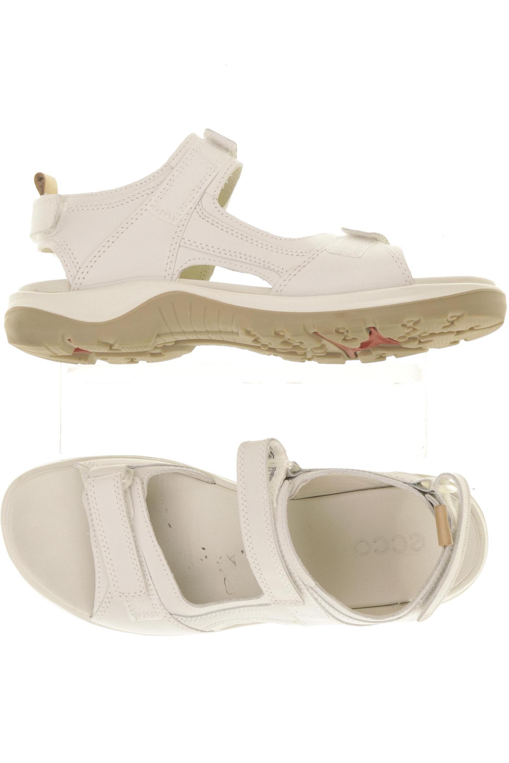 

Ecco Damen Sandale, weiß, Gr. 41