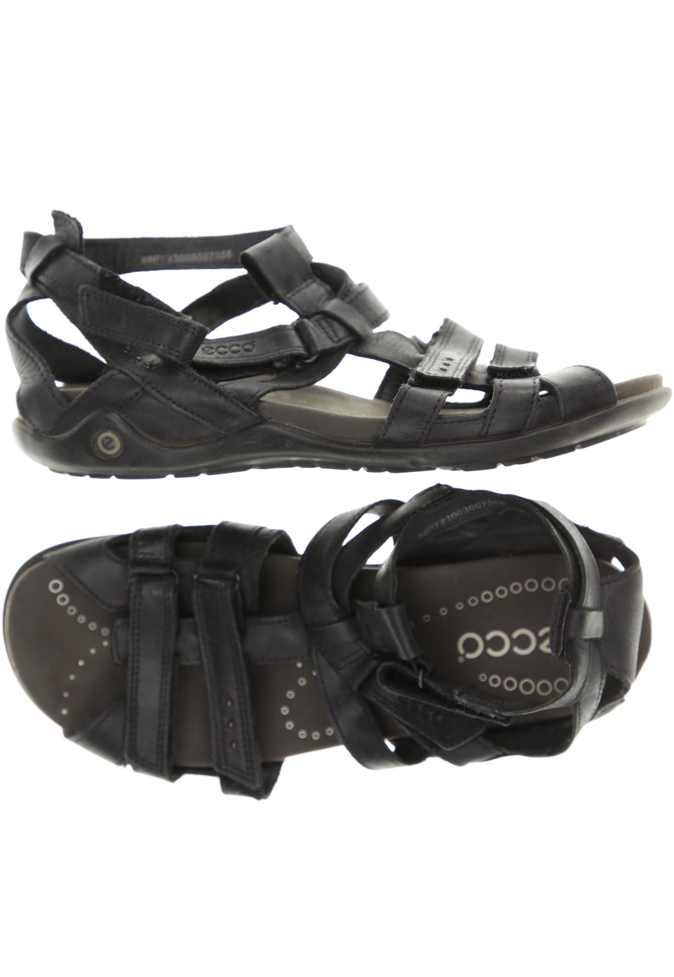 

Ecco Damen Sandale, schwarz, Gr. 38