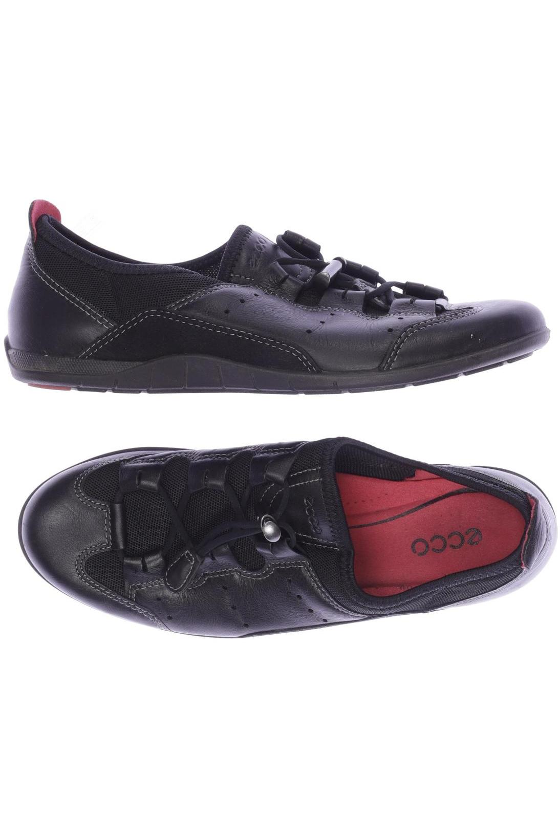 

Ecco Damen Sneakers, schwarz, Gr. 38