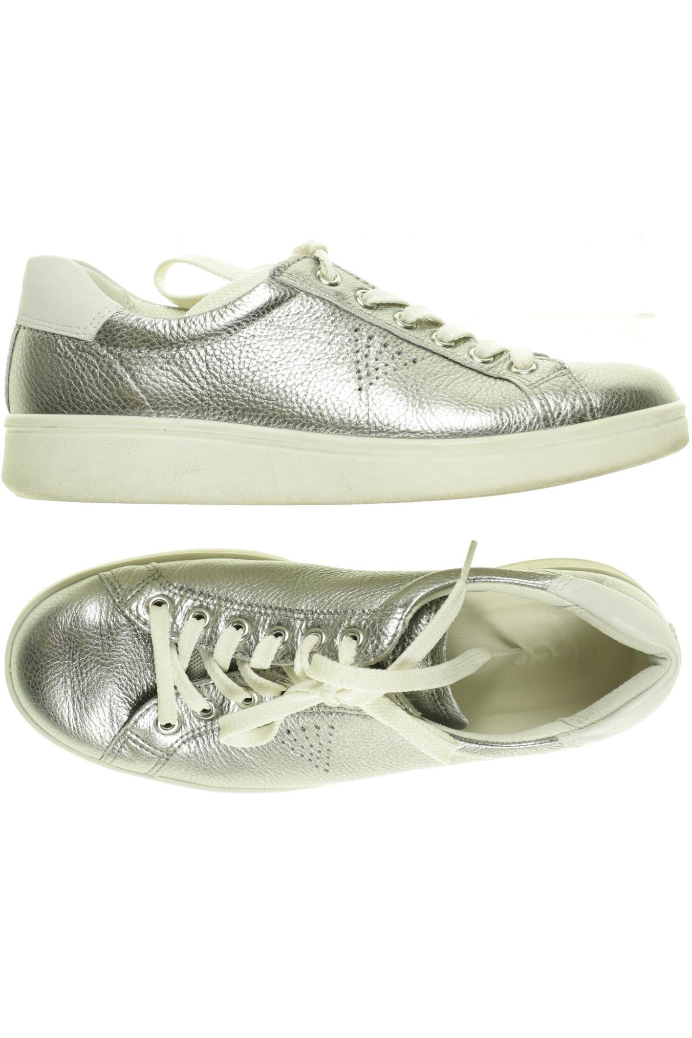 

Ecco Damen Sneakers, silber, Gr. 39