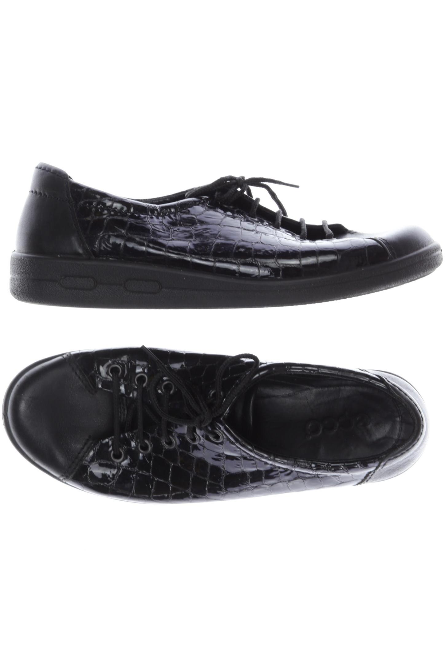 

Ecco Damen Sneakers, schwarz, Gr. 38