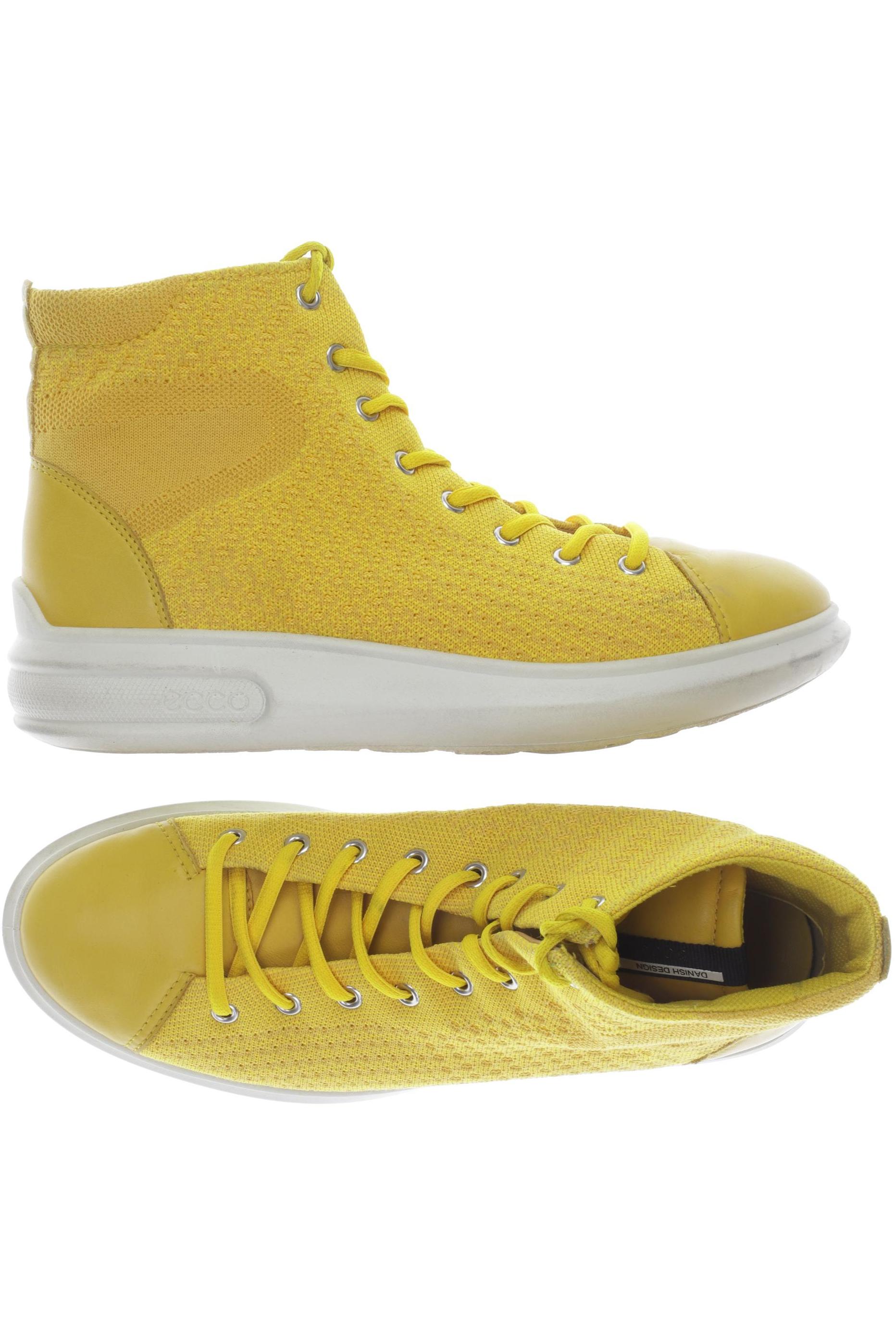 

Ecco Damen Sneakers, gelb, Gr. 41
