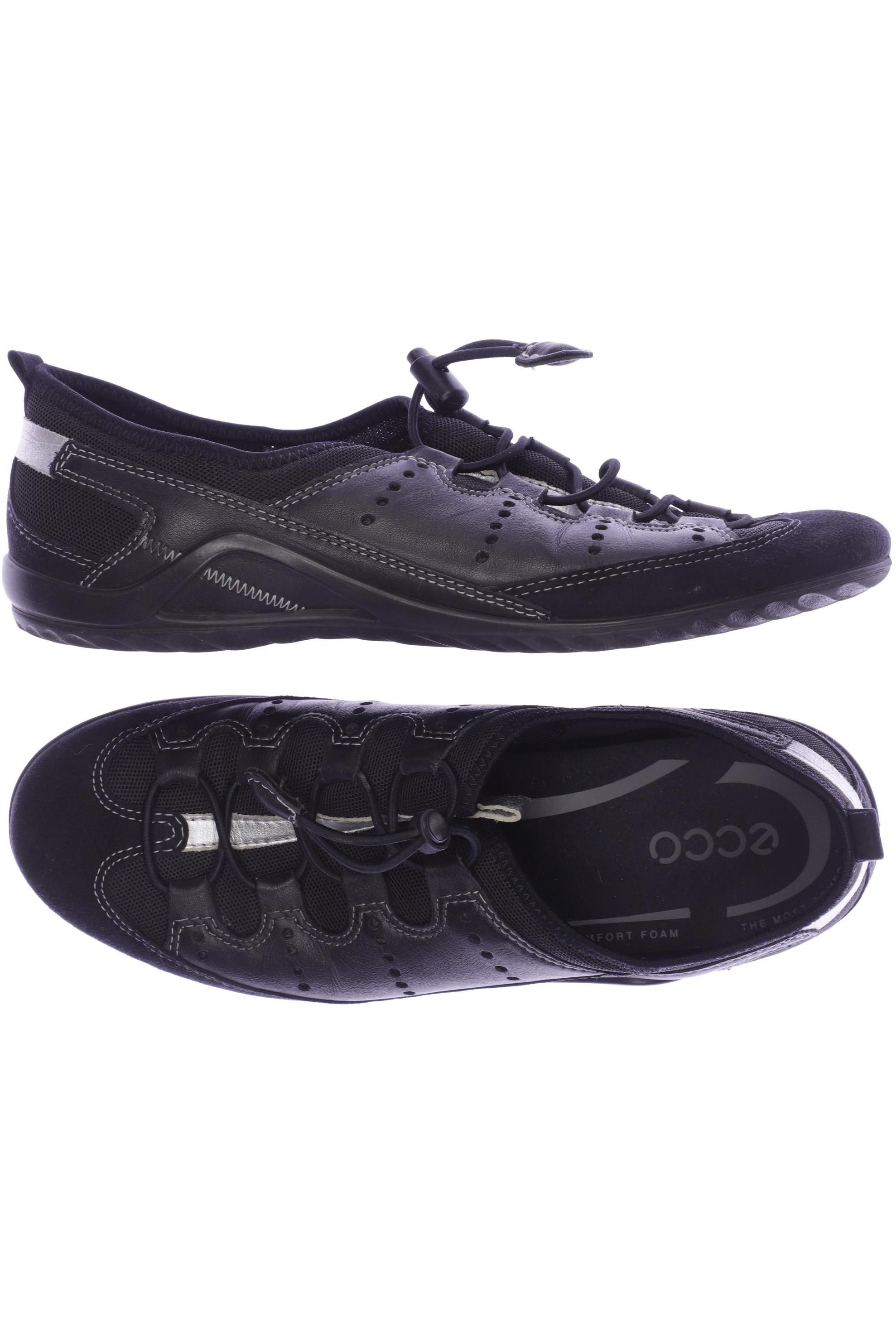

Ecco Damen Sneakers, schwarz, Gr. 38