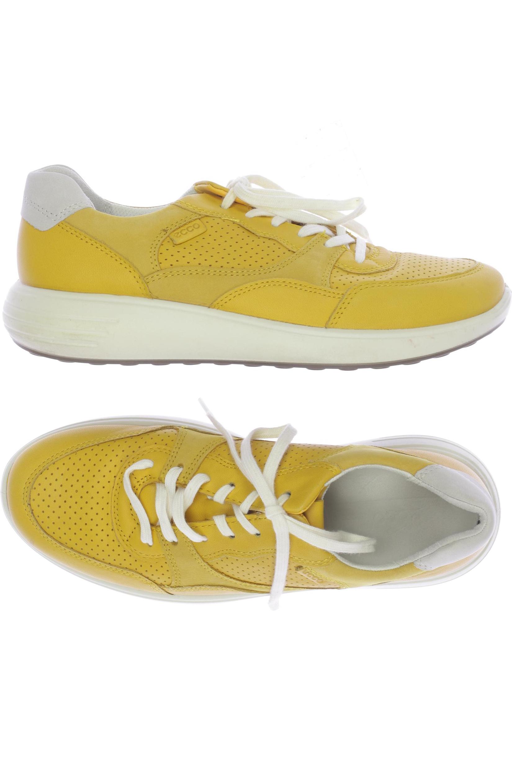 

Ecco Damen Sneakers, gelb, Gr. 38