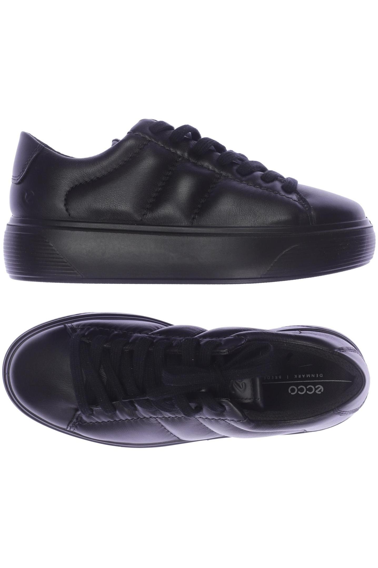 

Ecco Damen Sneakers, schwarz, Gr. 38