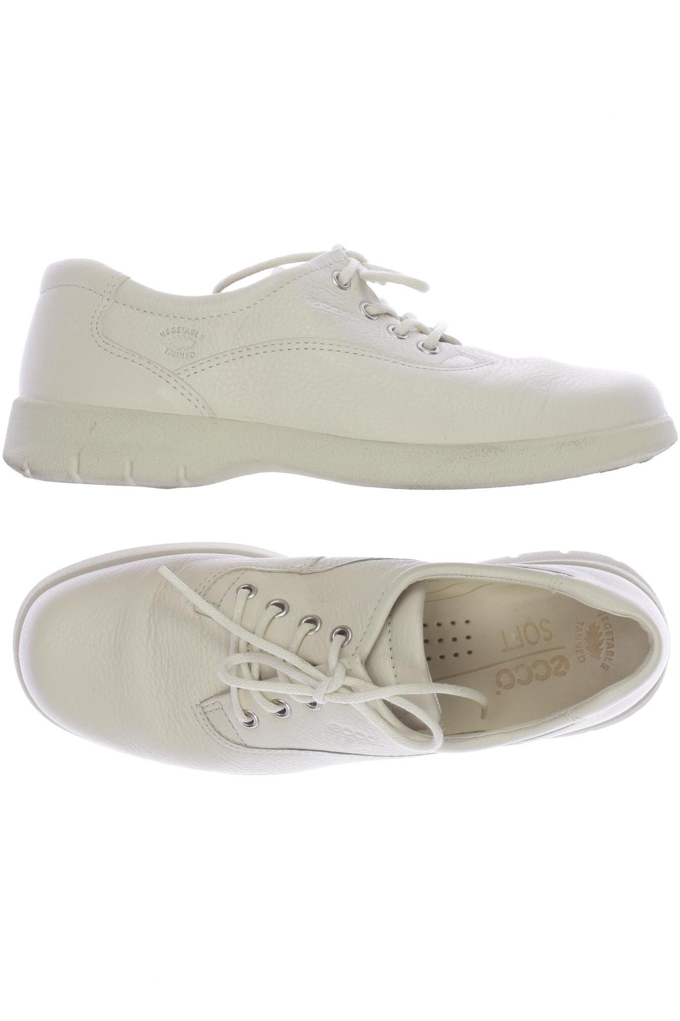 

Ecco Damen Sneakers, cremeweiß