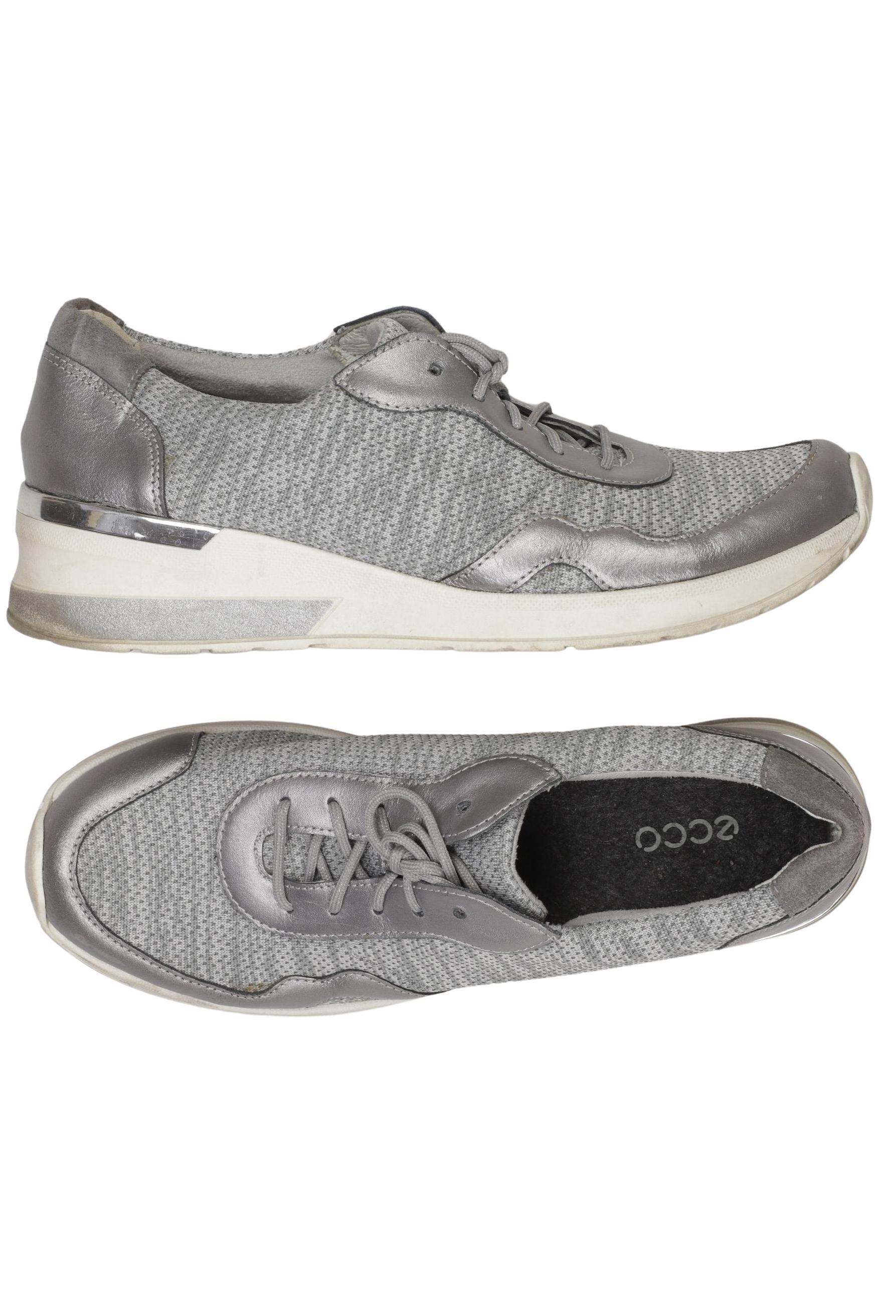 

Ecco Damen Sneakers, silber, Gr. 40