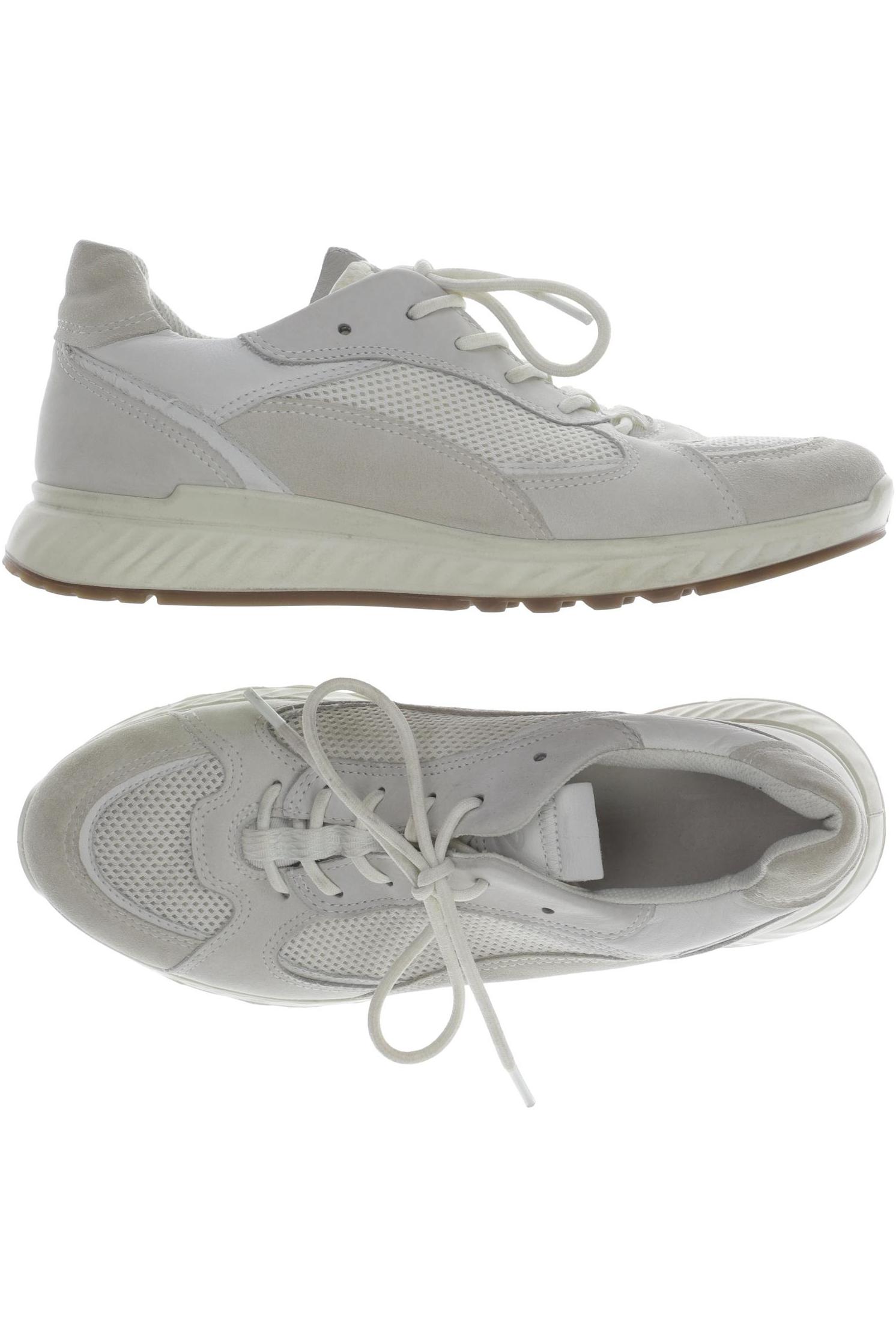 

Ecco Damen Sneakers, cremeweiß