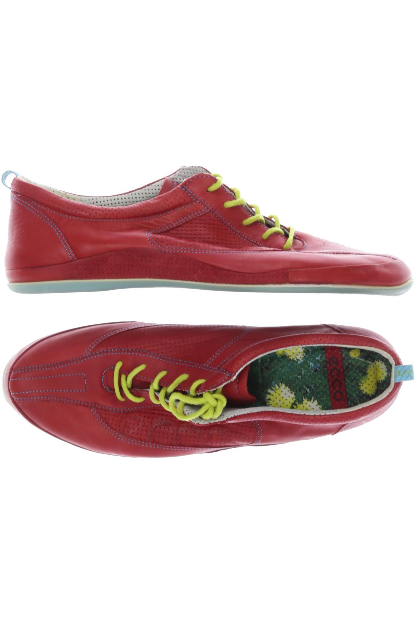 

Ecco Damen Sneakers, rot, Gr. 41