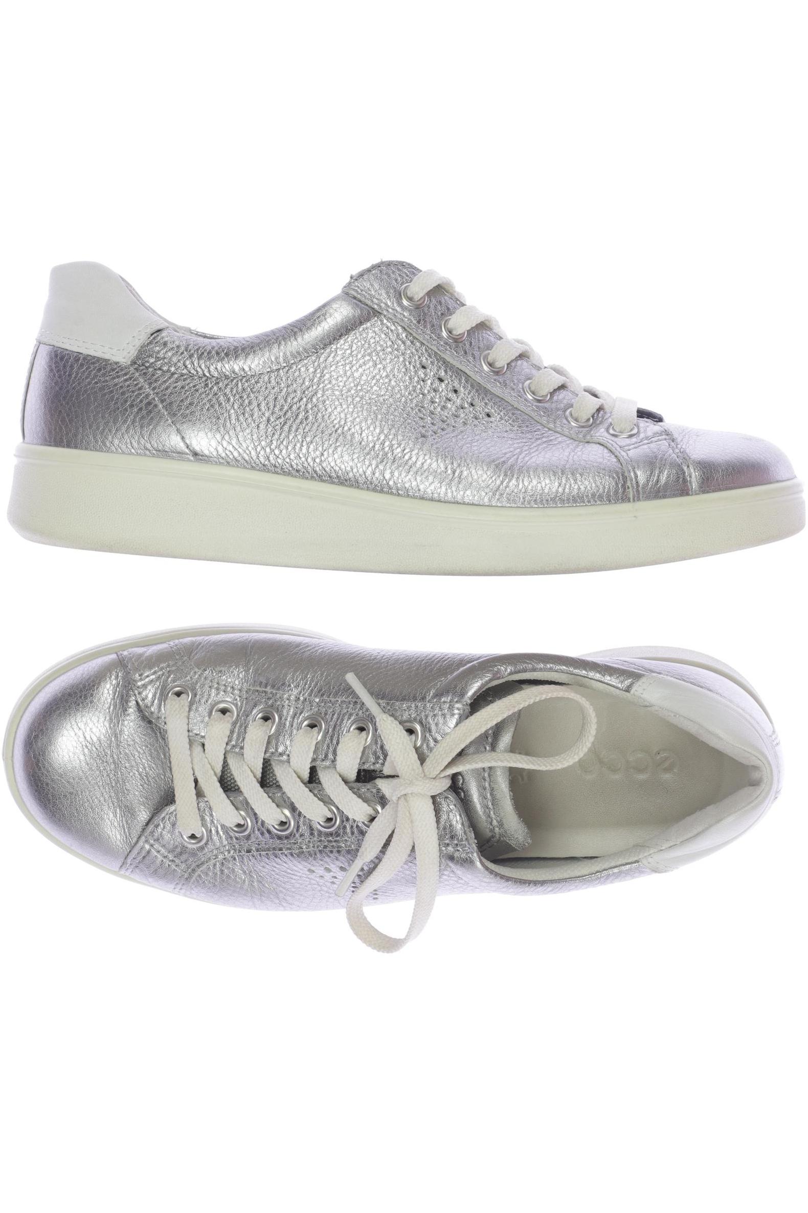 

Ecco Damen Sneakers, silber, Gr. 39