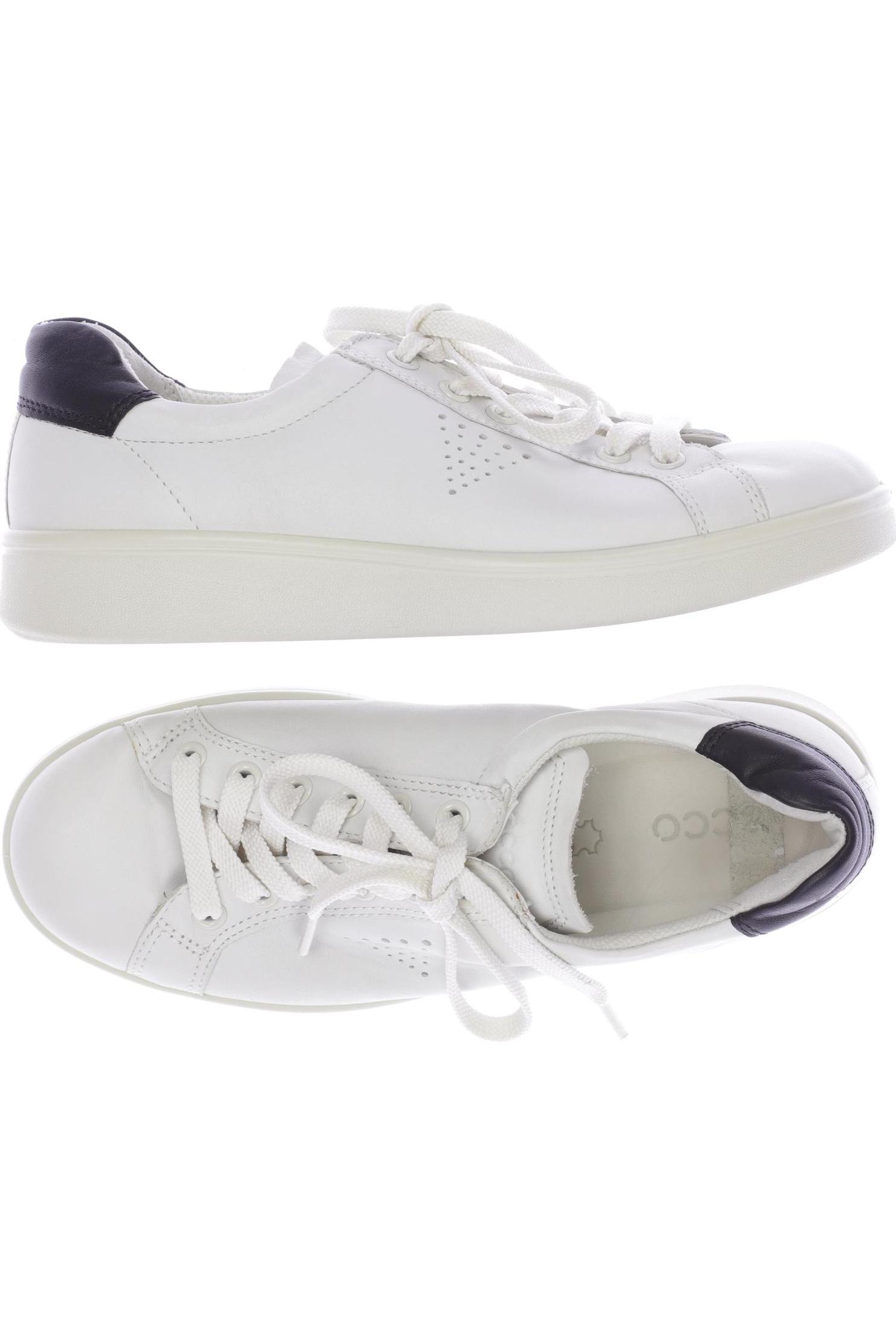 

Ecco Damen Sneakers, cremeweiß