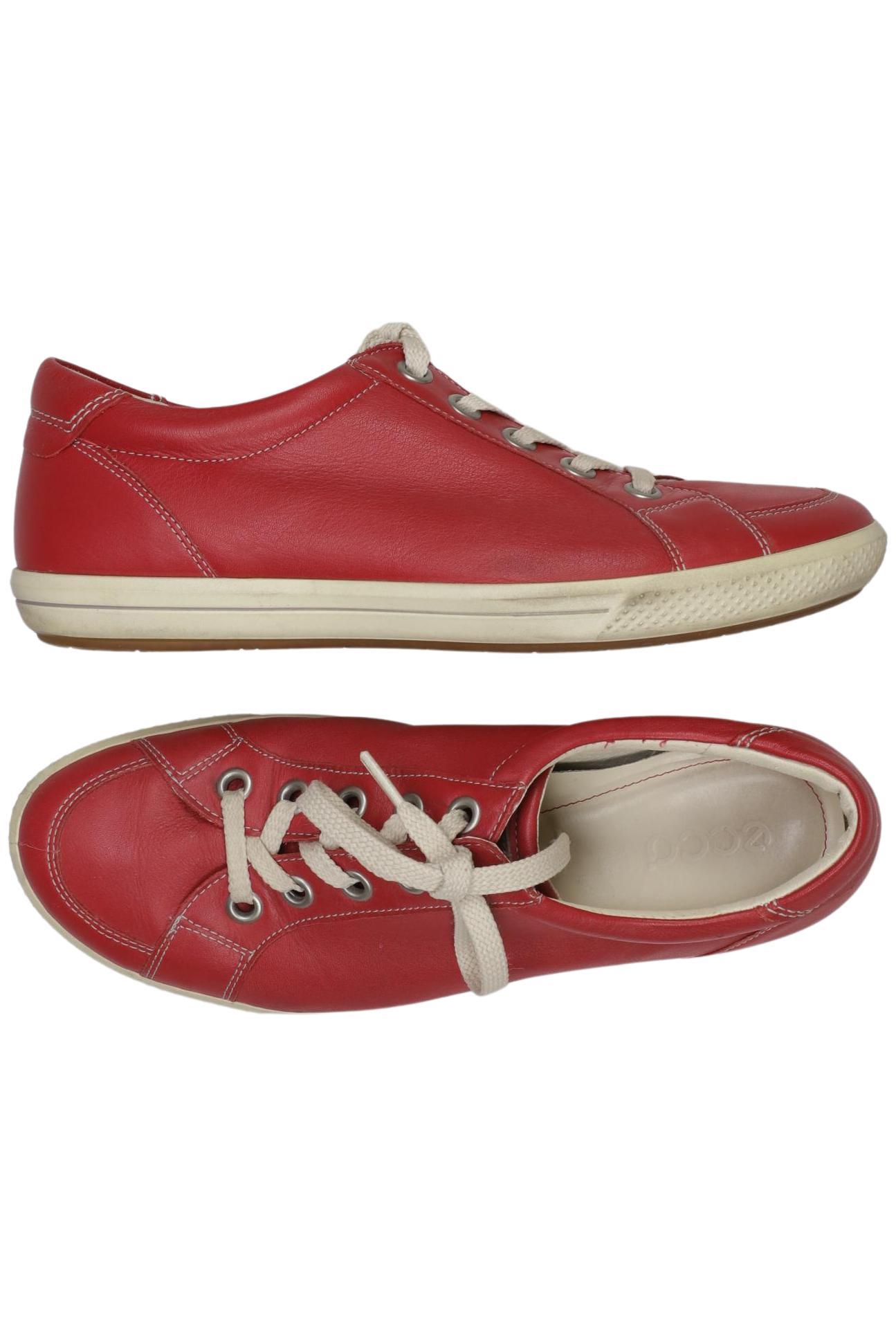 

Ecco Damen Sneakers, rot, Gr. 40