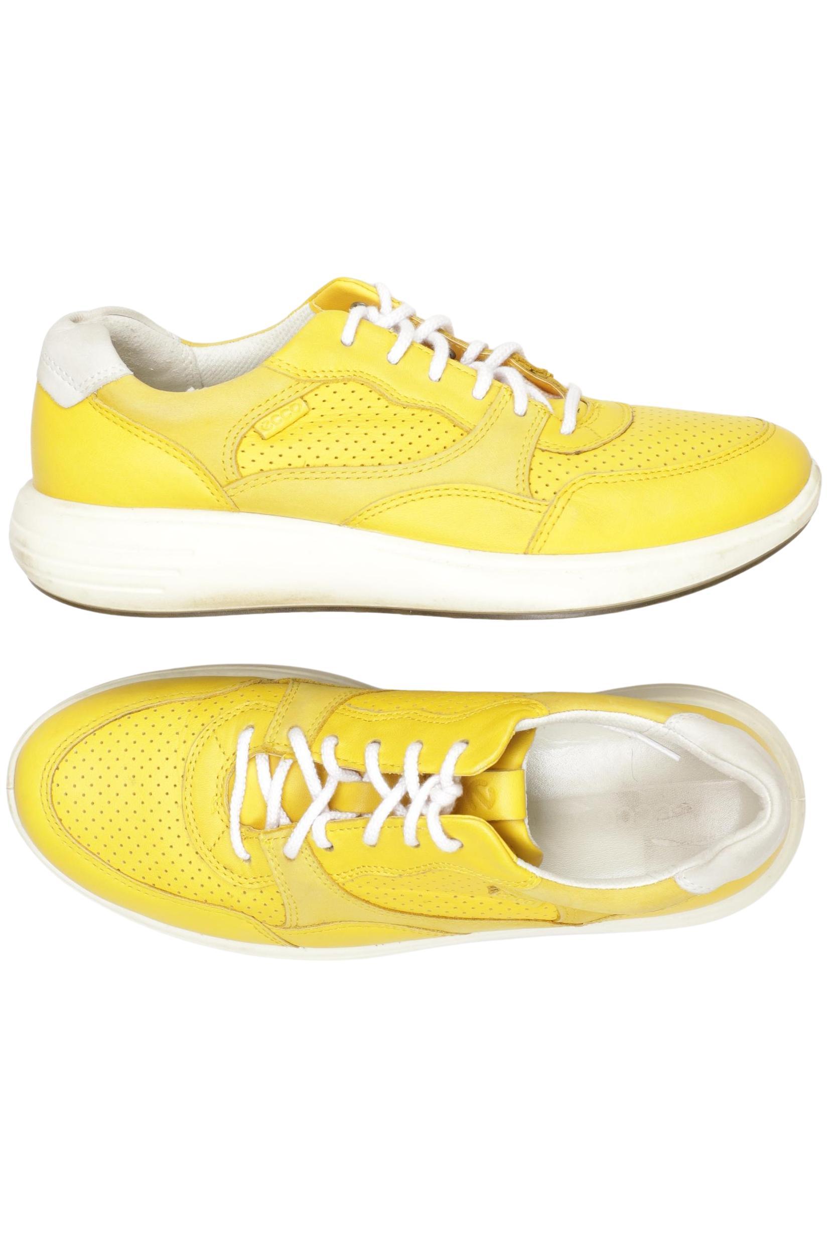 

Ecco Damen Sneakers, gelb, Gr. 38