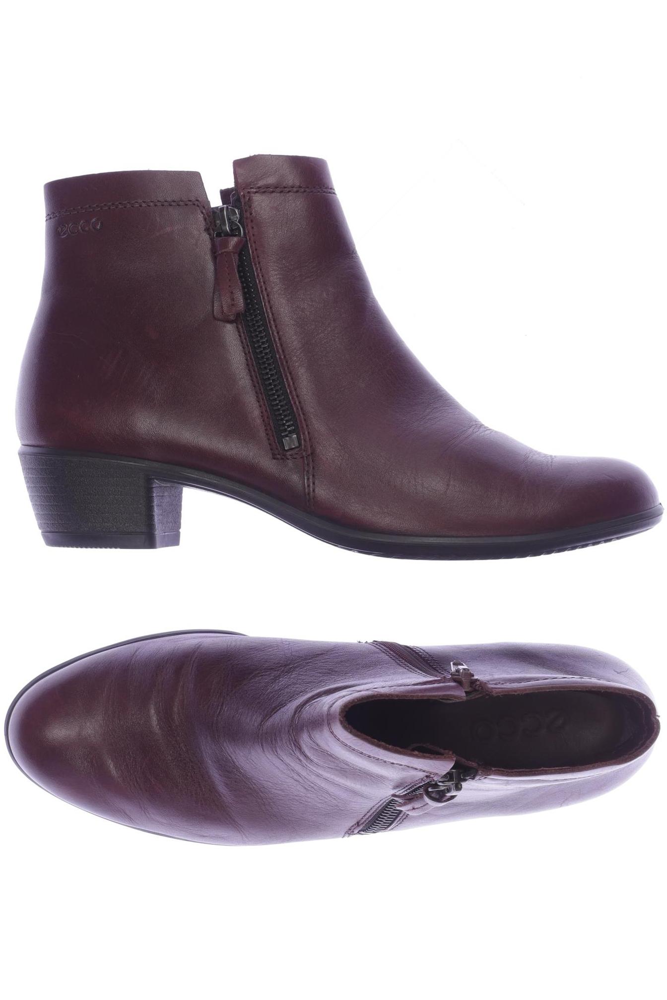 

Ecco Damen Stiefelette, bordeaux, Gr. 39
