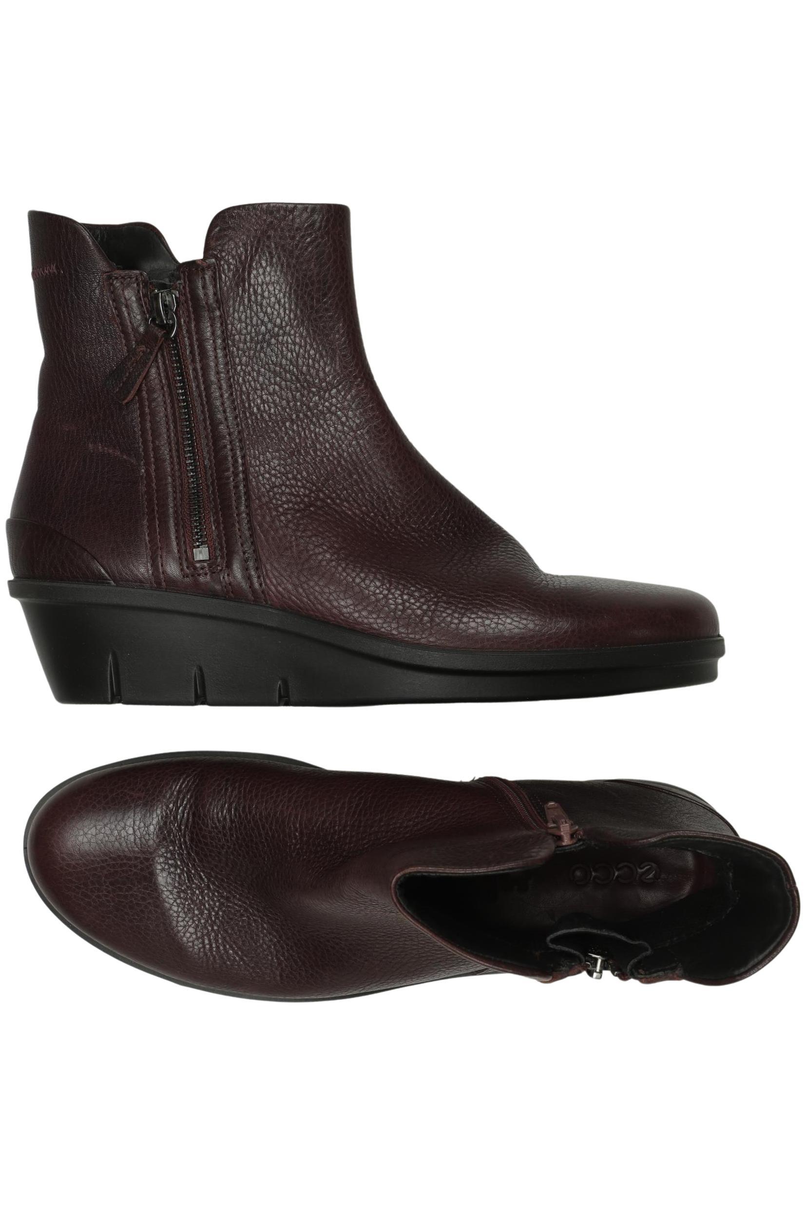 

Ecco Damen Stiefelette, bordeaux, Gr. 41