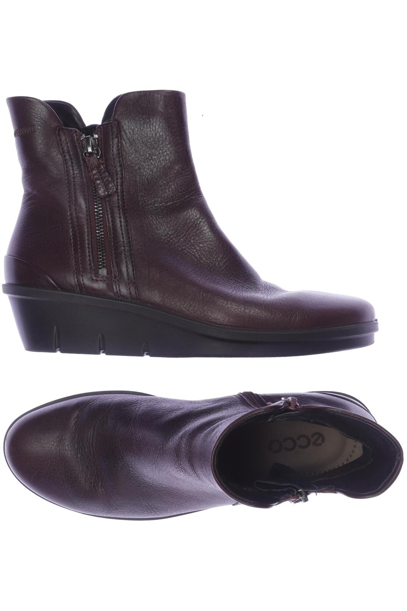 

Ecco Damen Stiefelette, bordeaux, Gr. 39