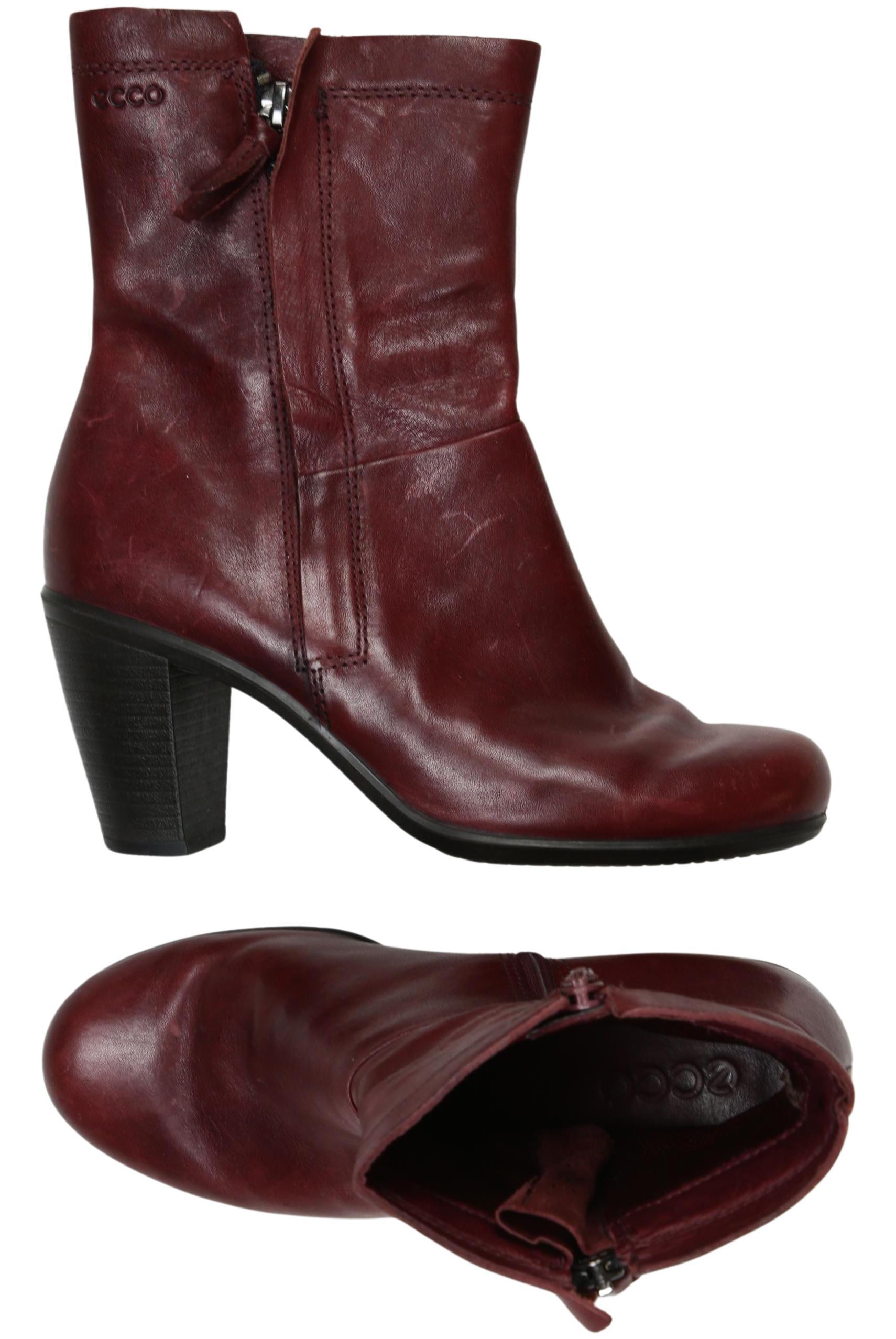 

Ecco Damen Stiefelette, bordeaux, Gr. 35