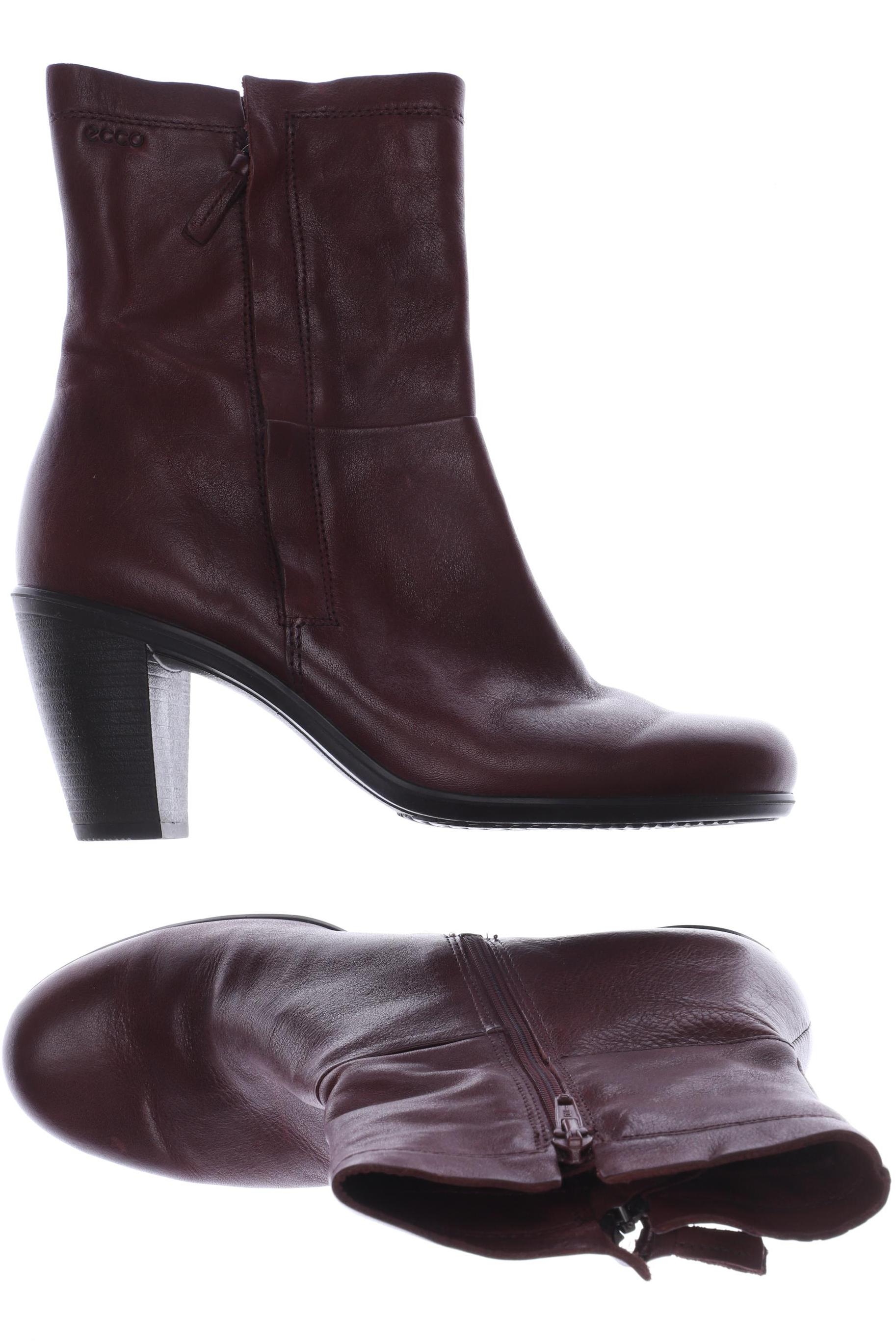 

Ecco Damen Stiefelette, bordeaux, Gr. 40