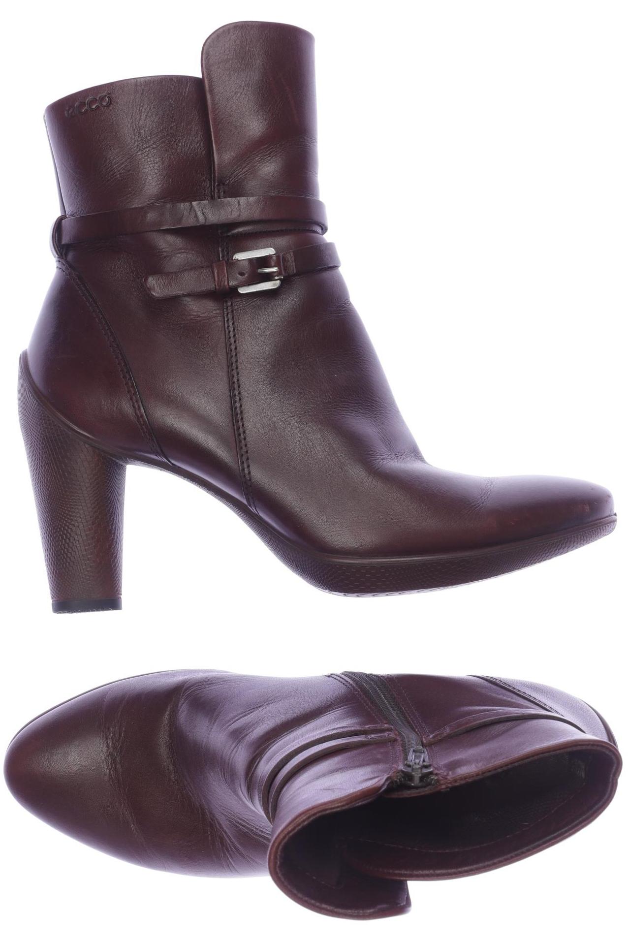 

Ecco Damen Stiefelette, bordeaux, Gr. 38
