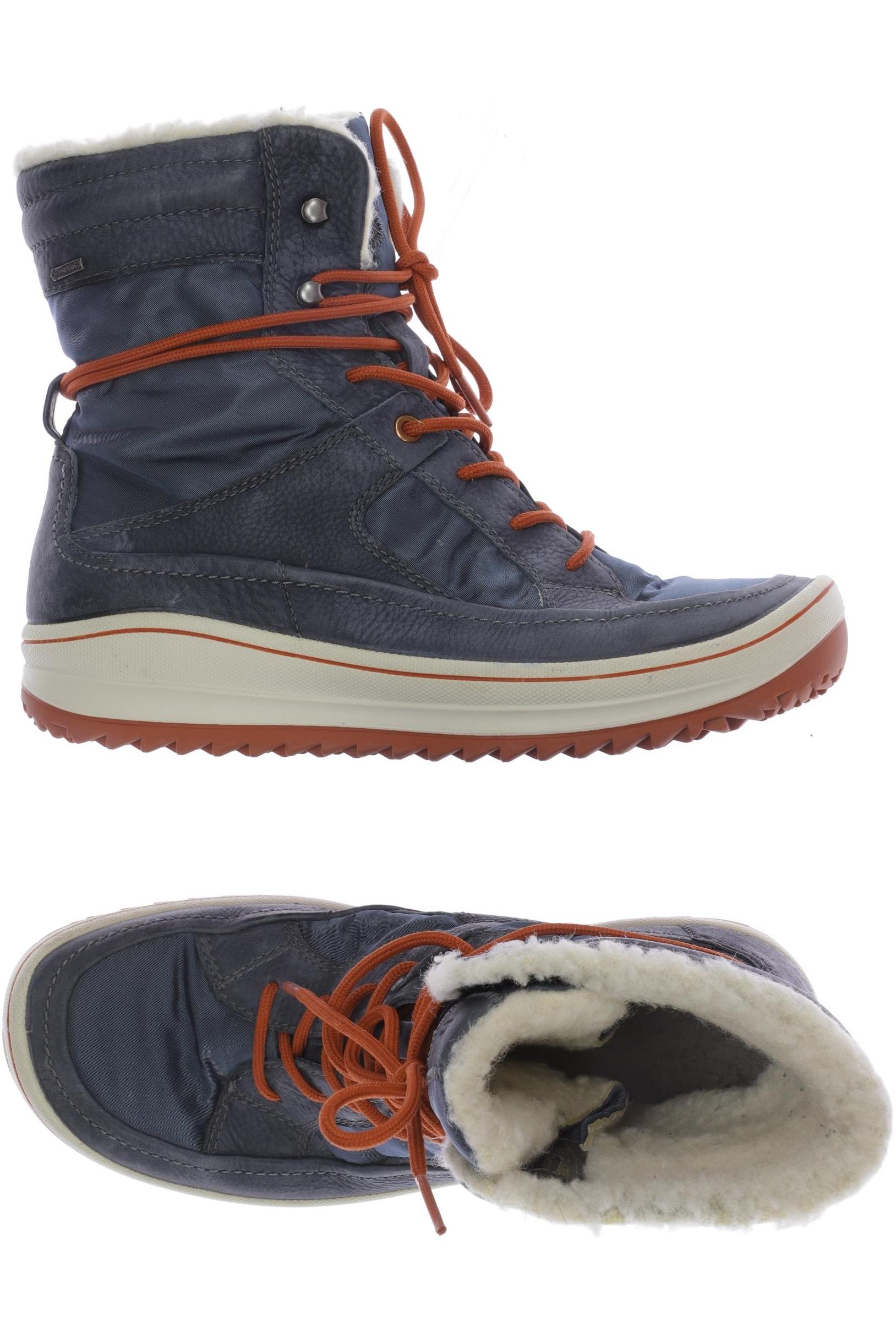 

Ecco Damen Stiefelette, blau, Gr. 40