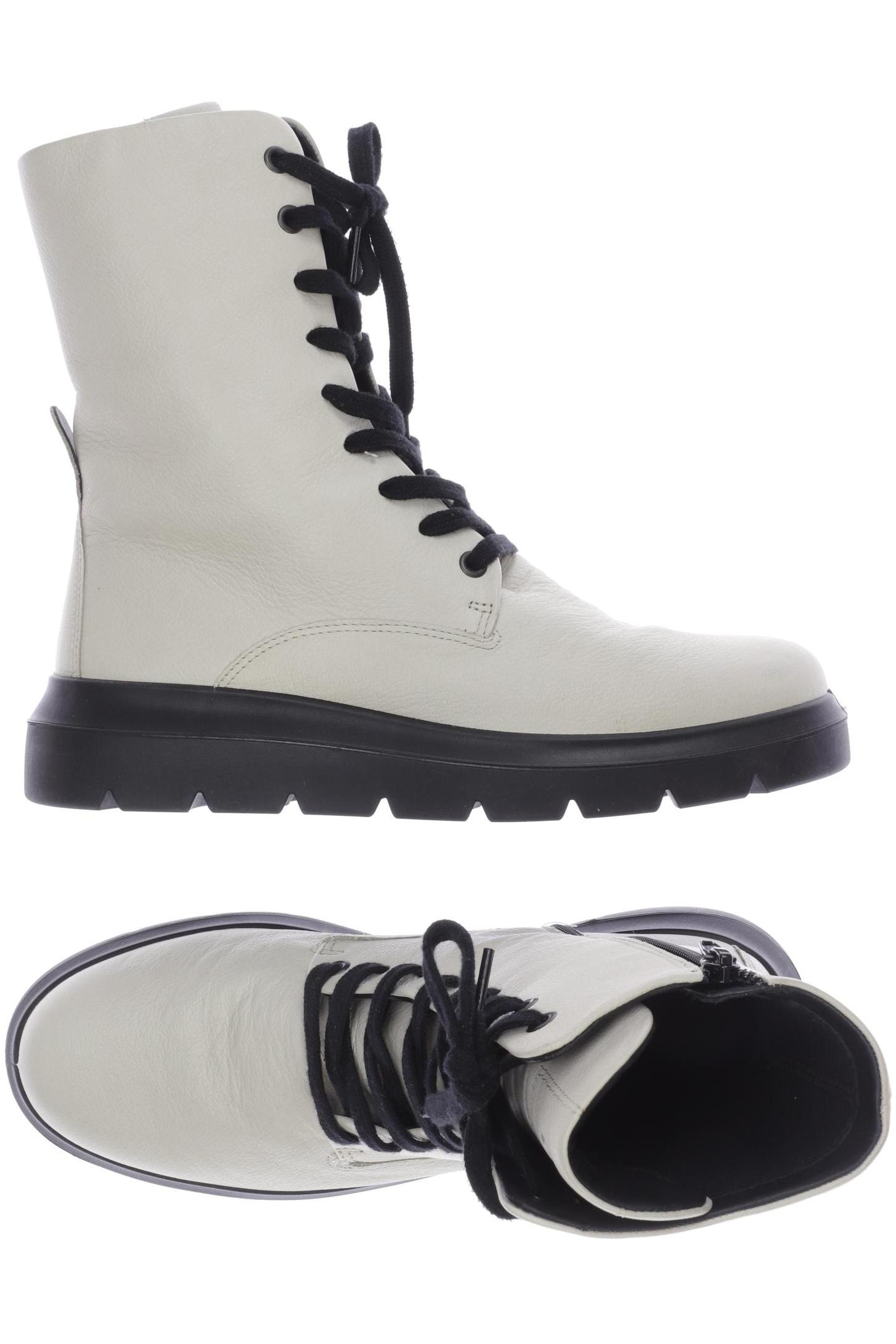 

Ecco Damen Stiefelette, cremeweiß, Gr. 39