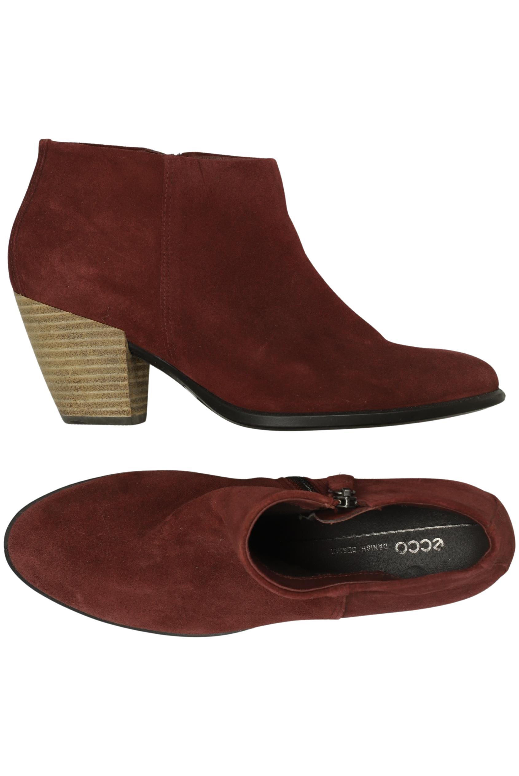 

Ecco Damen Stiefelette, bordeaux, Gr. 40