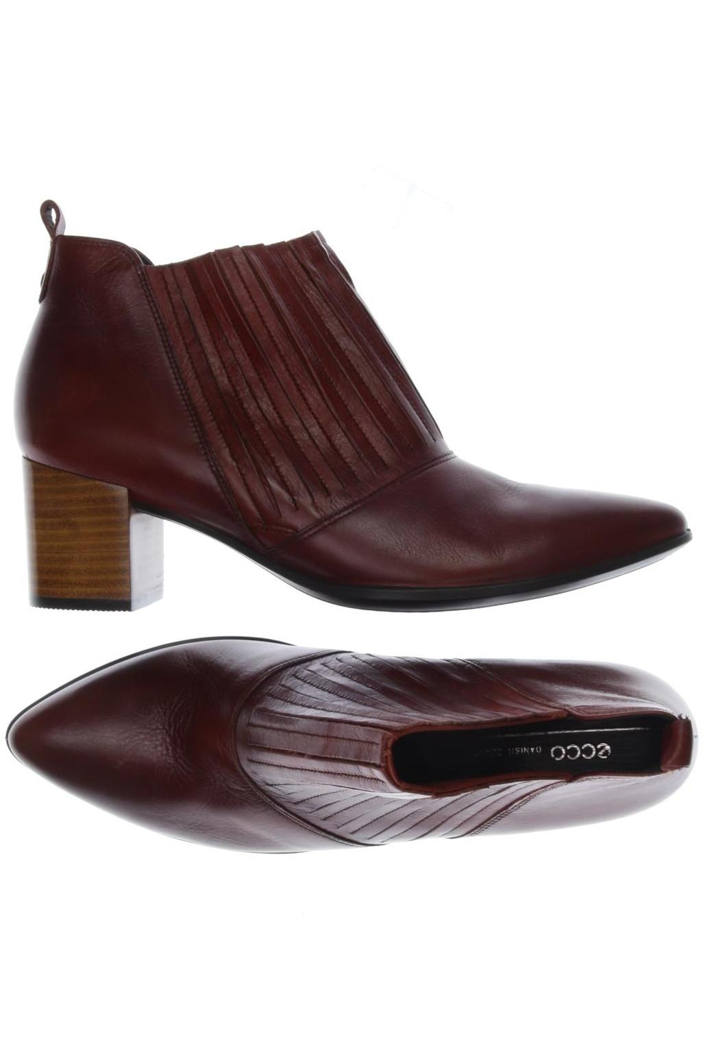 

Ecco Damen Stiefelette, bordeaux, Gr. 42