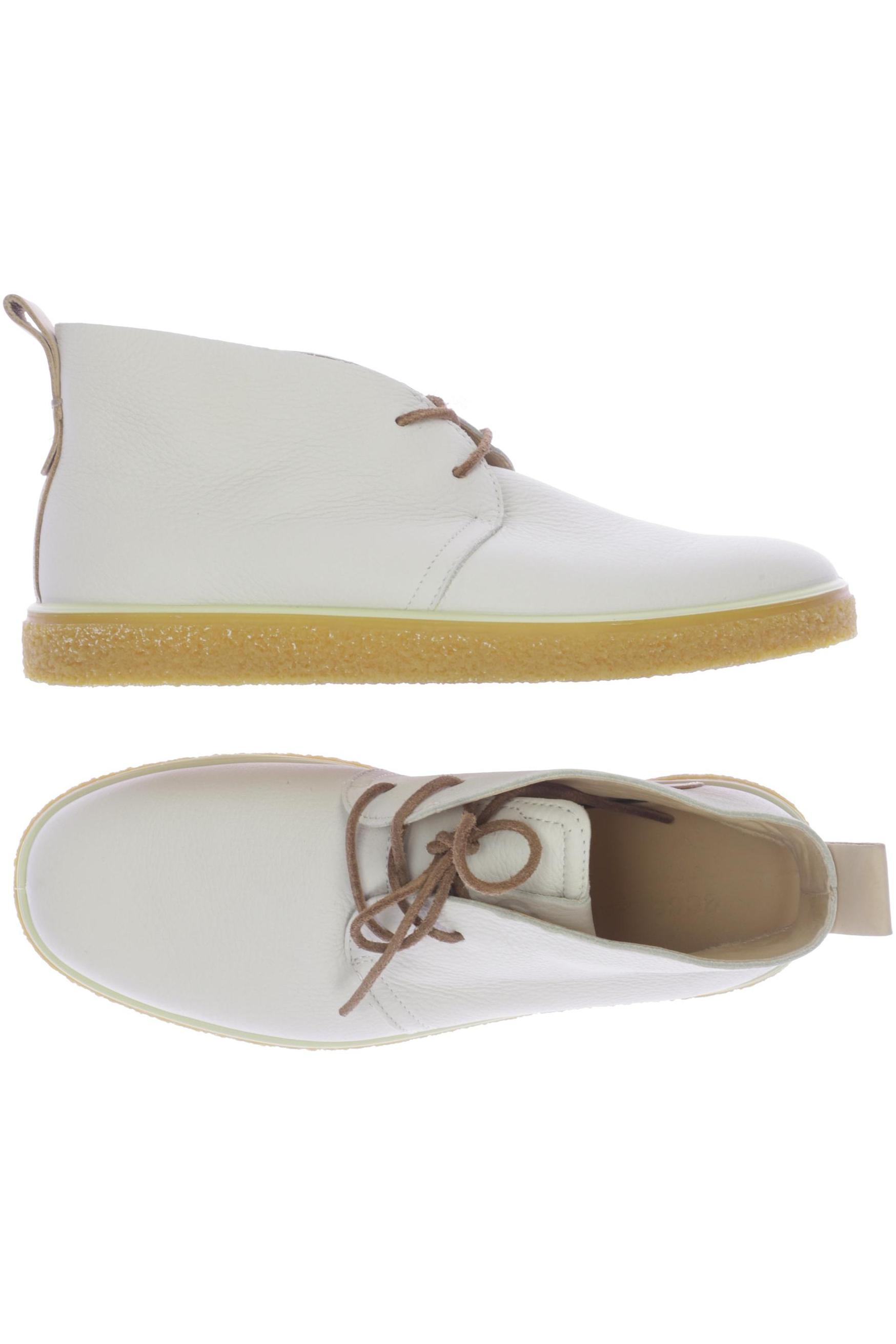 

Ecco Damen Stiefelette, cremeweiß