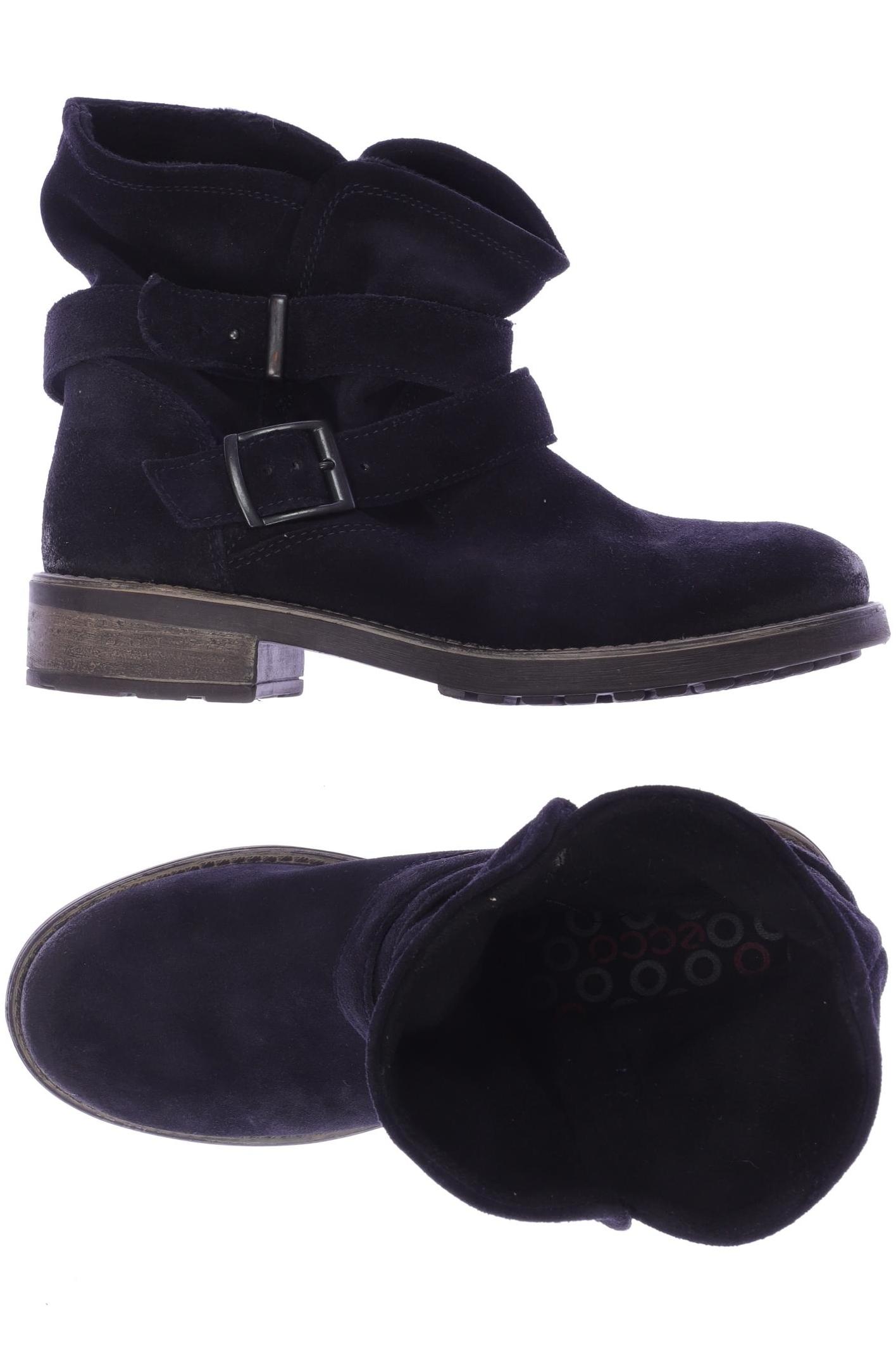 

Ecco Damen Stiefelette, marineblau, Gr. 39