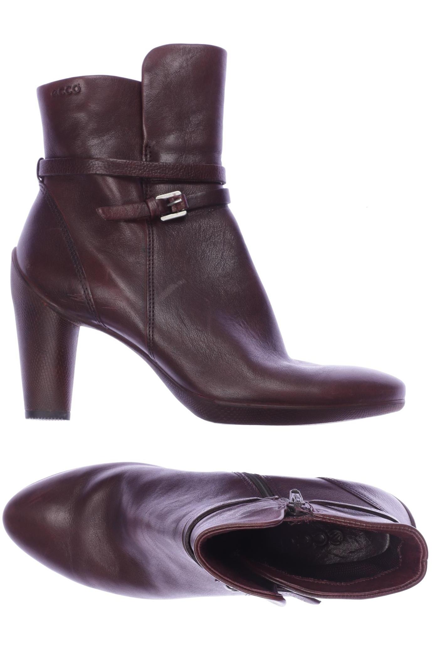 

Ecco Damen Stiefelette, bordeaux, Gr. 40