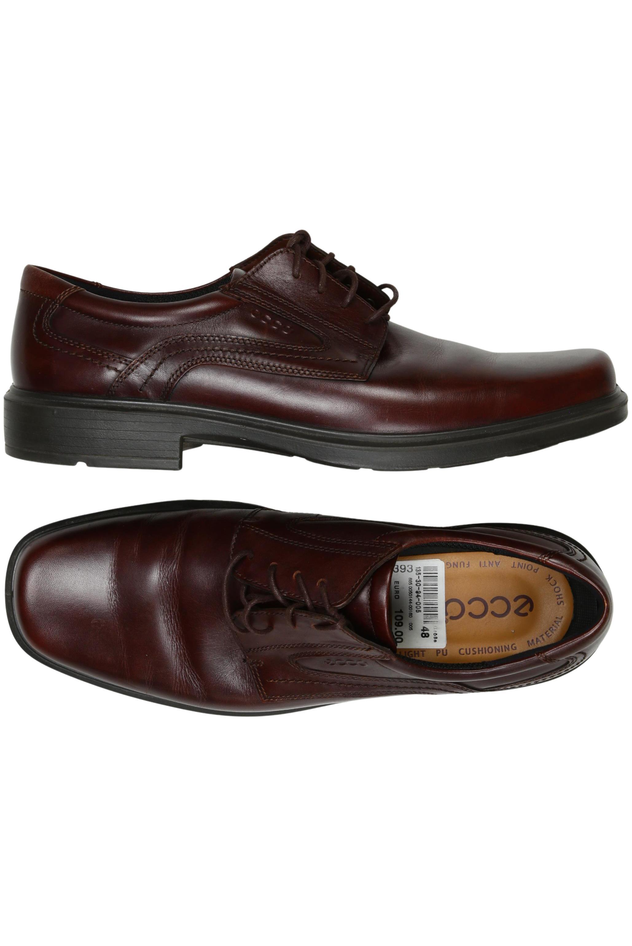 

Ecco Herren Halbschuh, bordeaux, Gr. 48