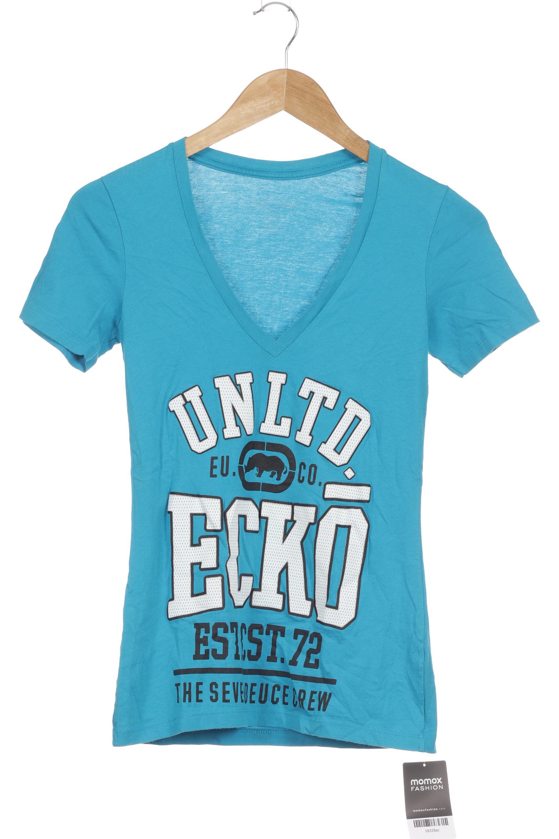 

Ecko Damen T-Shirt, blau, Gr. 36